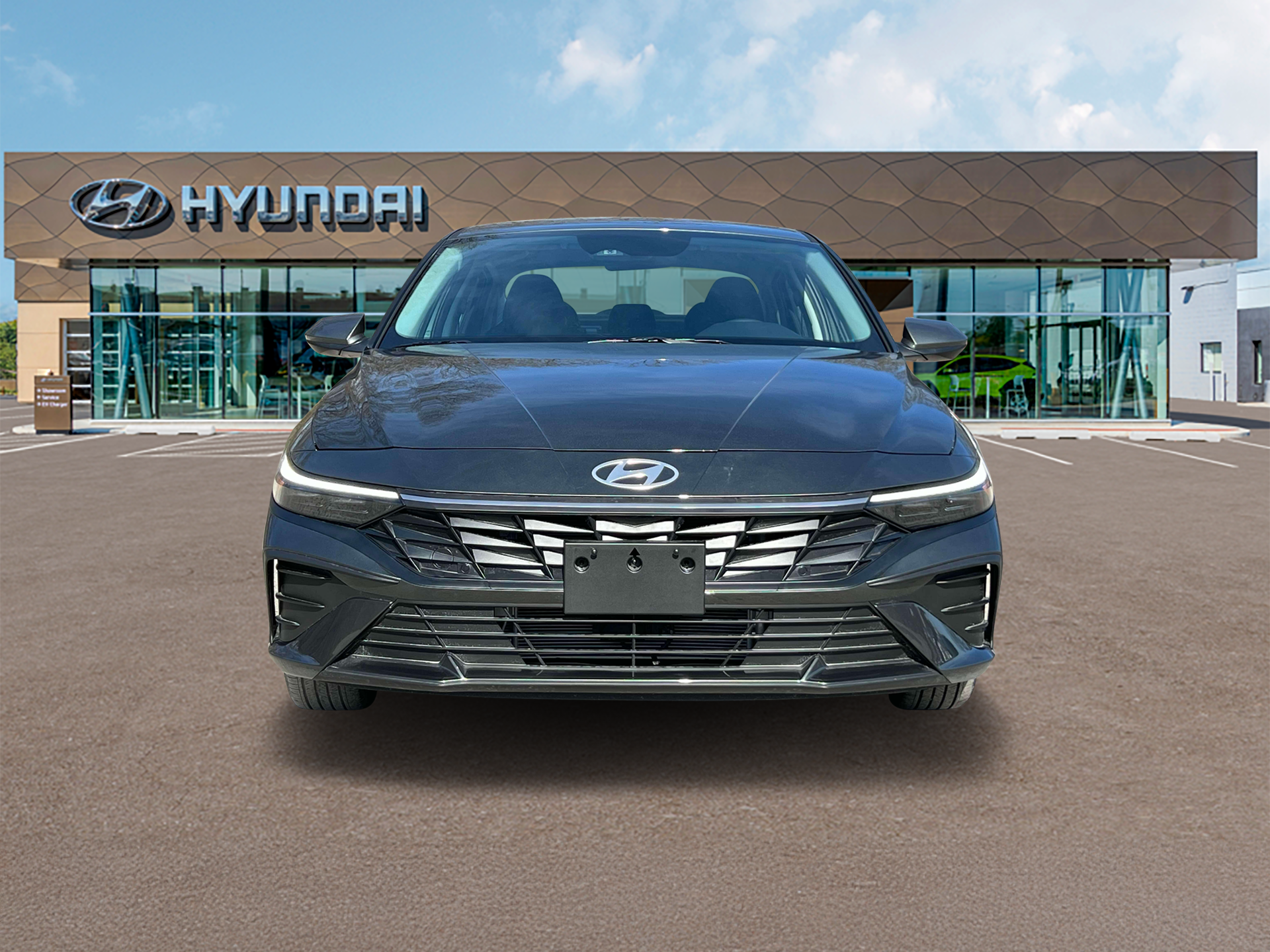 2025 Hyundai Elantra Hybrid Blue