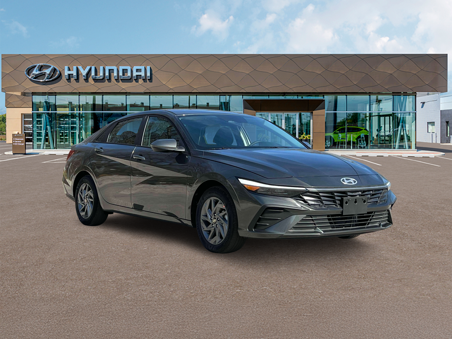 2025 Hyundai Elantra Hybrid Blue