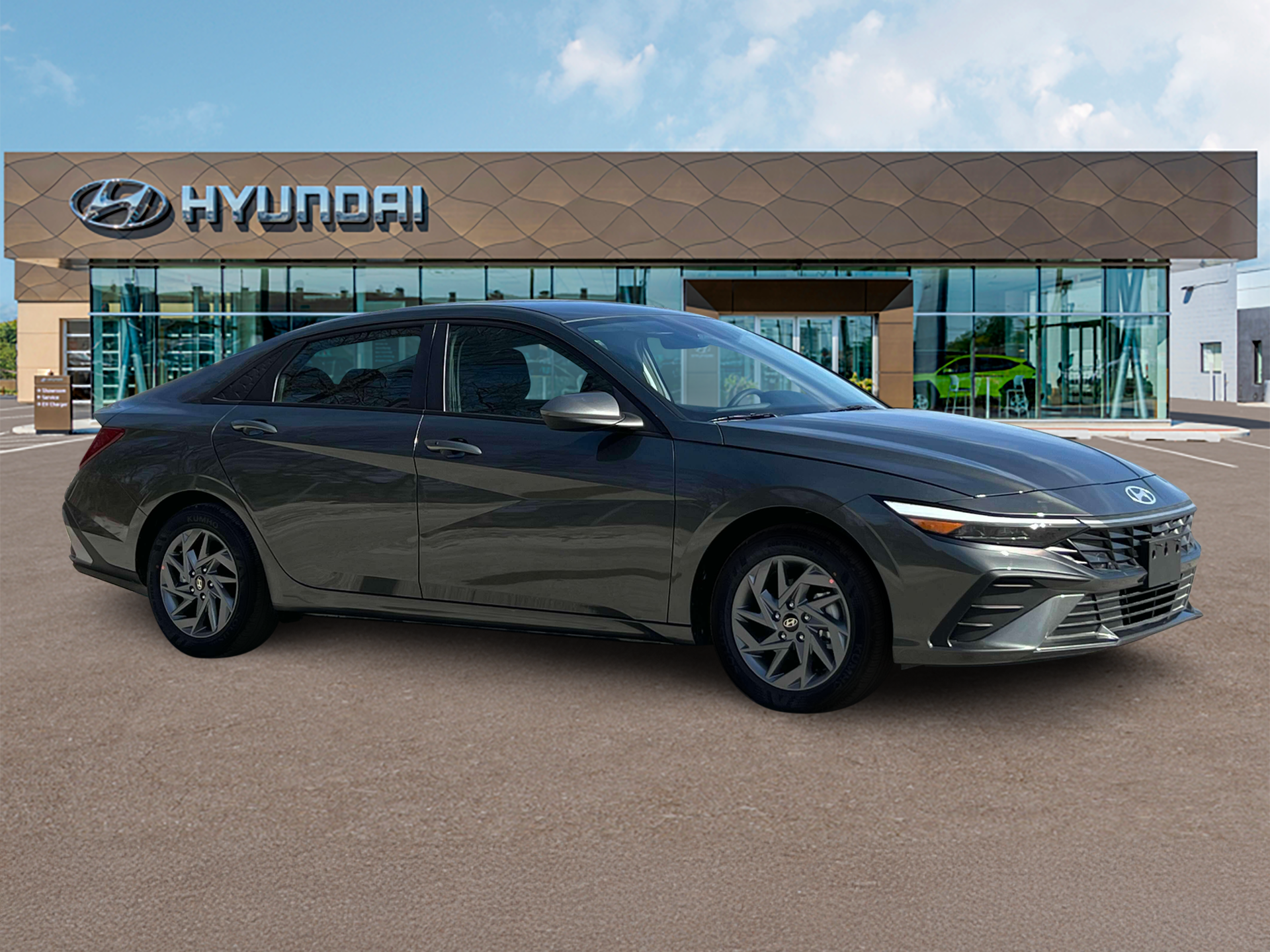 2025 Hyundai Elantra Hybrid Blue