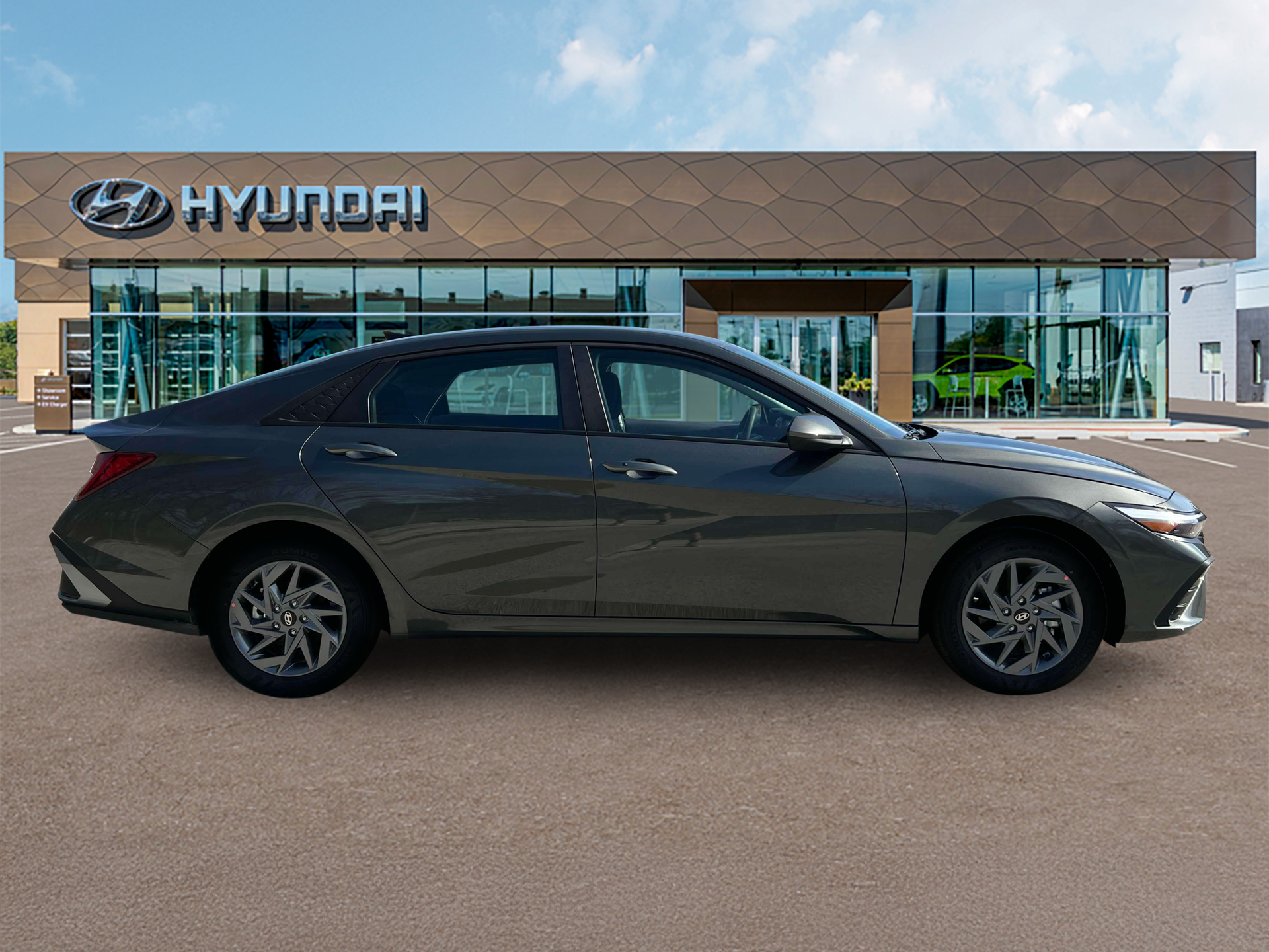 2025 Hyundai Elantra Hybrid Blue