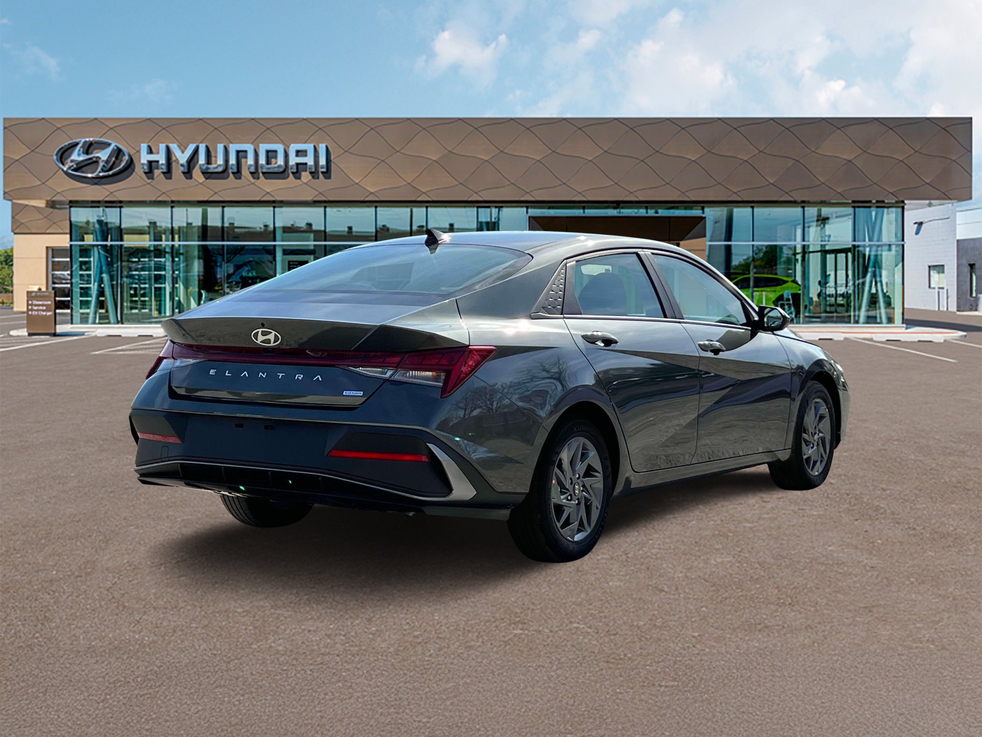 2025 Hyundai Elantra Hybrid Blue