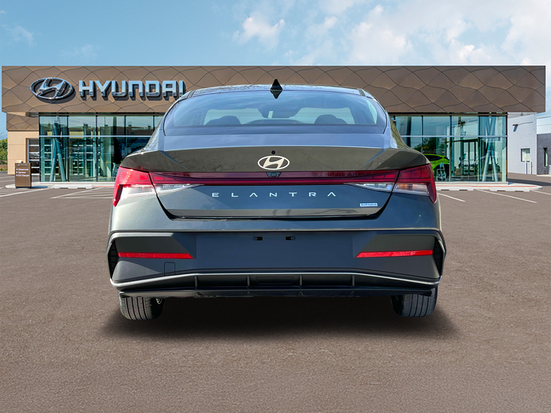 2025 Hyundai Elantra Hybrid Blue