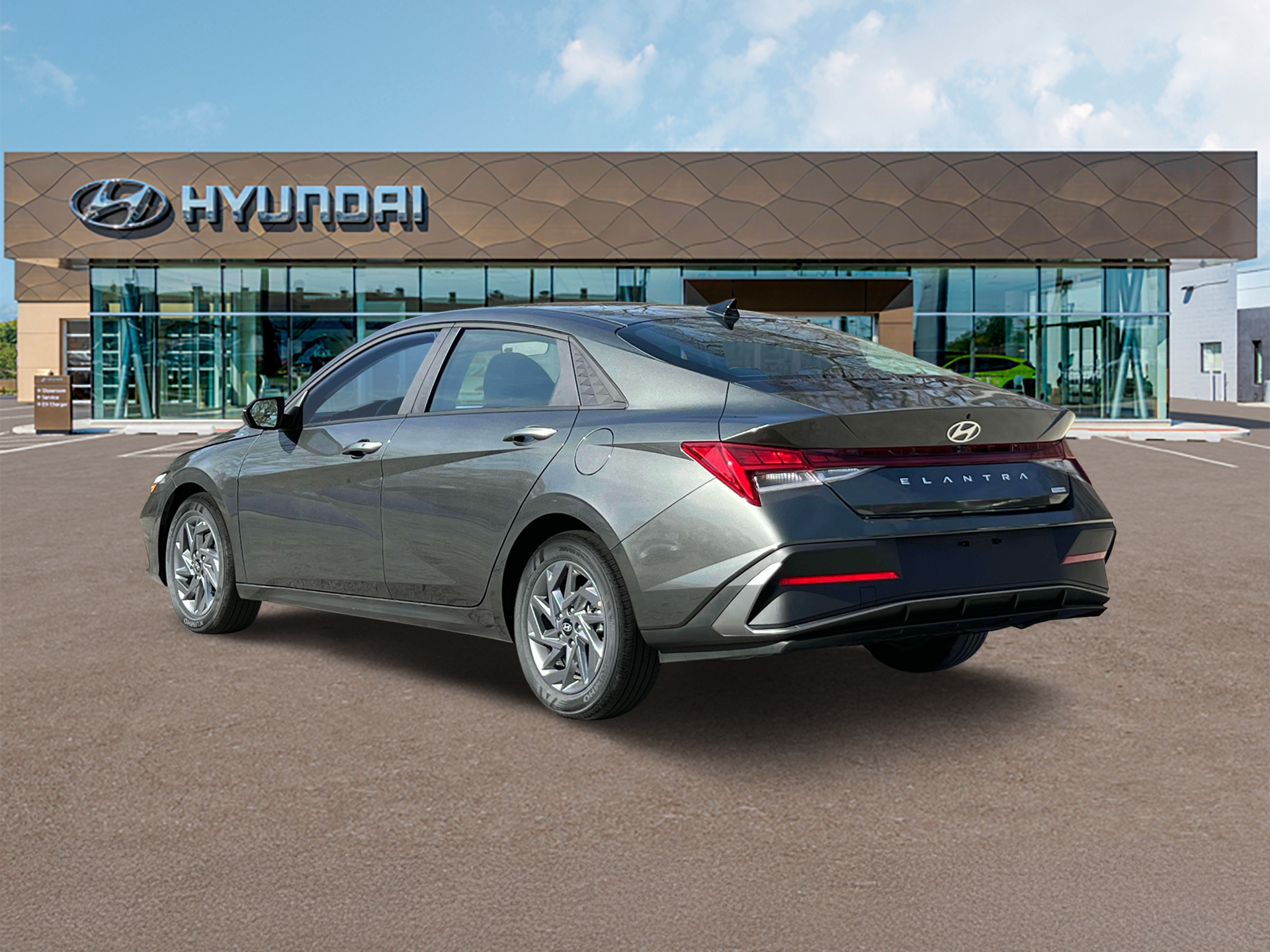 2025 Hyundai Elantra Hybrid Blue