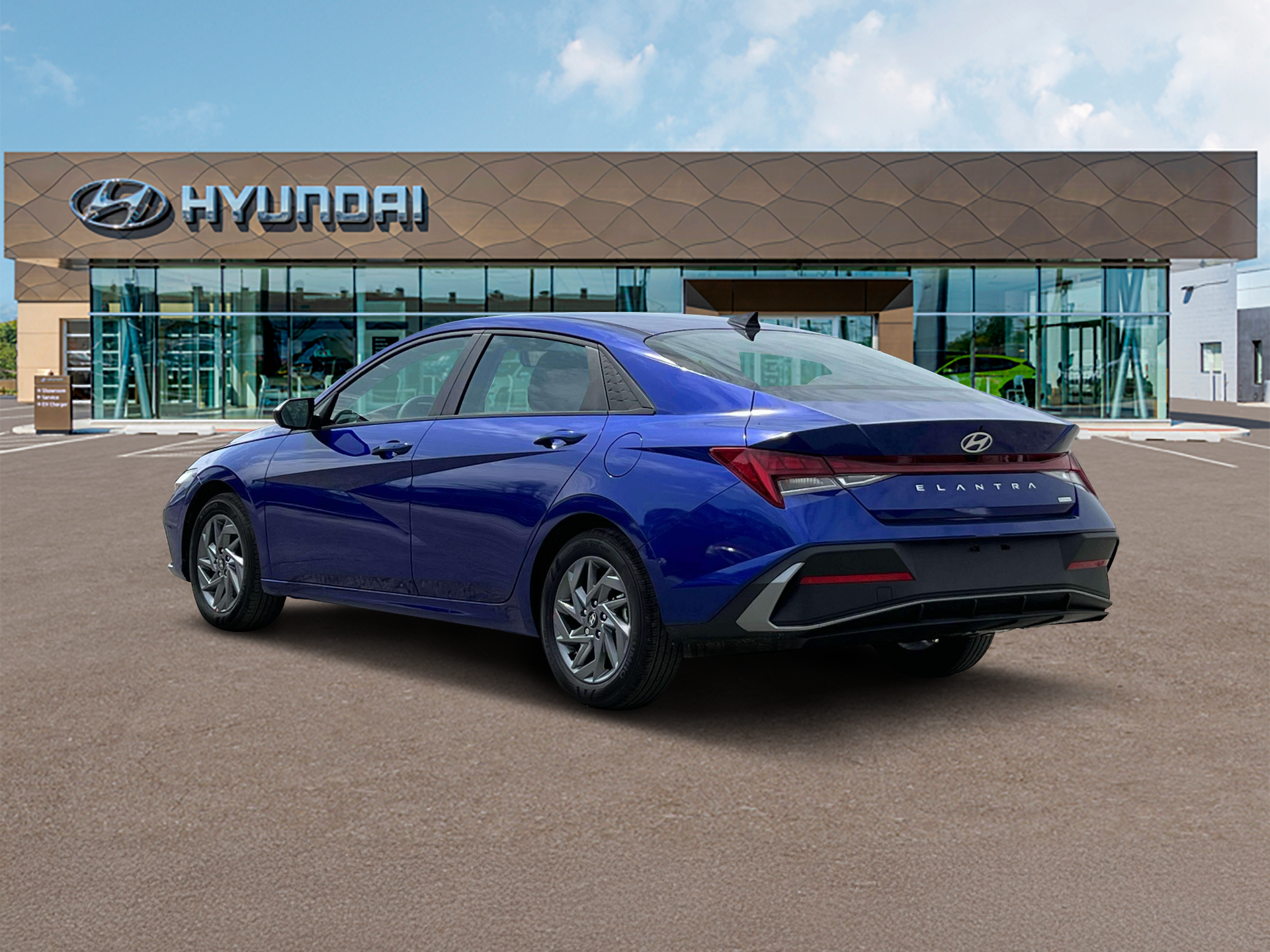 2025 Hyundai Elantra Hybrid Blue