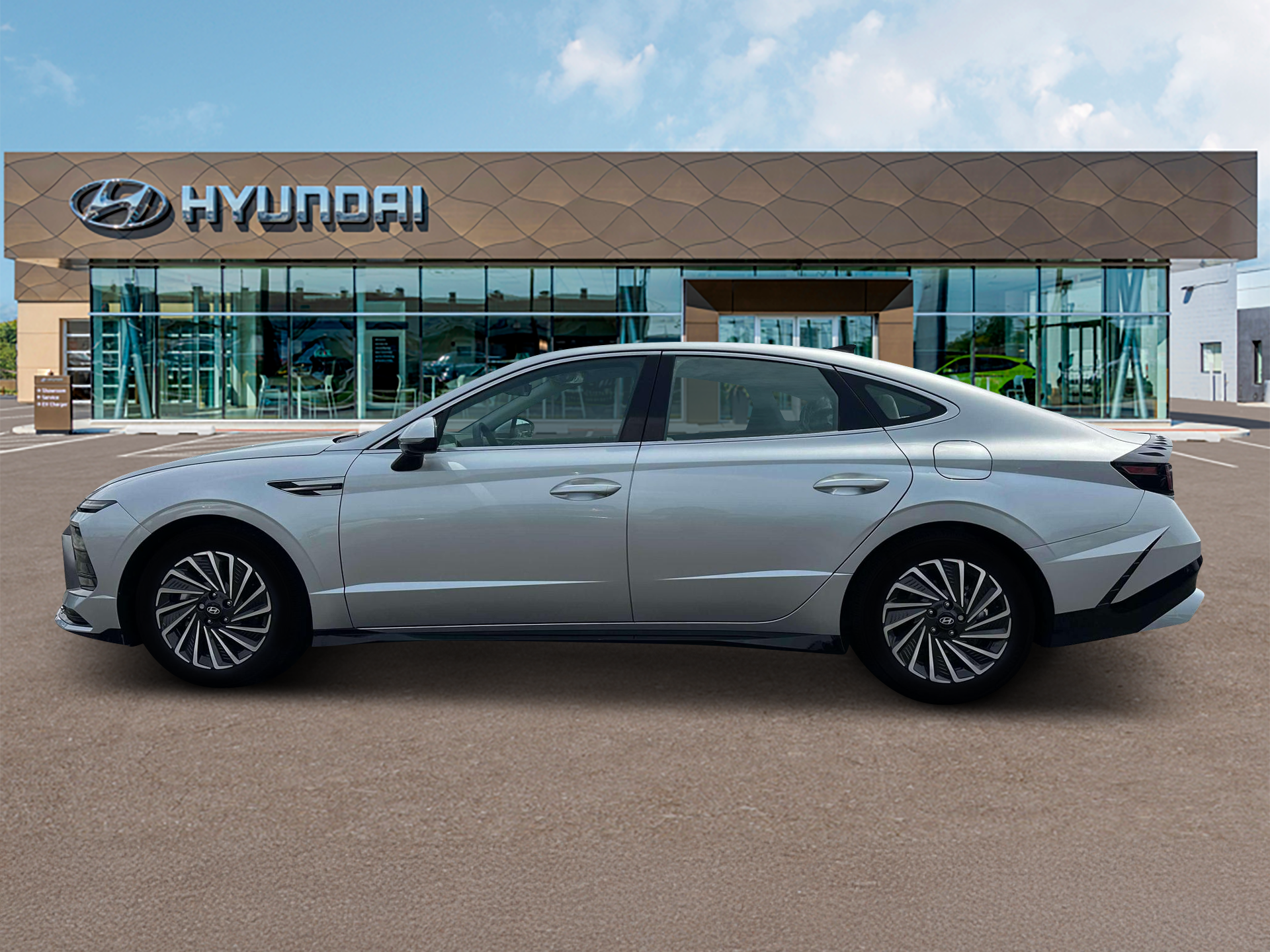 New Aero Silver 2025 Hyundai Sonata Hybrid Limited for Sale in