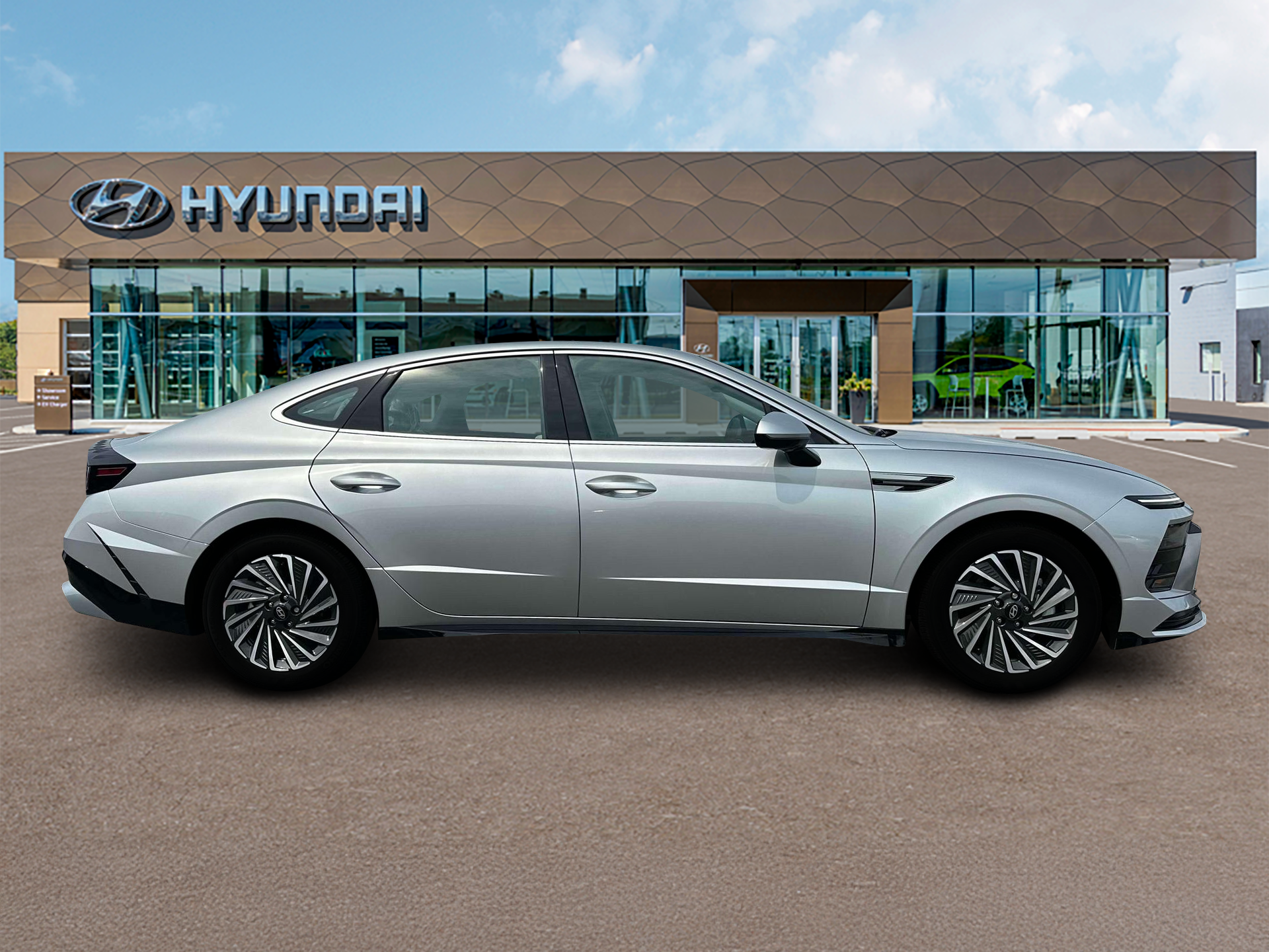 New Aero Silver 2025 Hyundai Sonata Hybrid Limited for Sale in