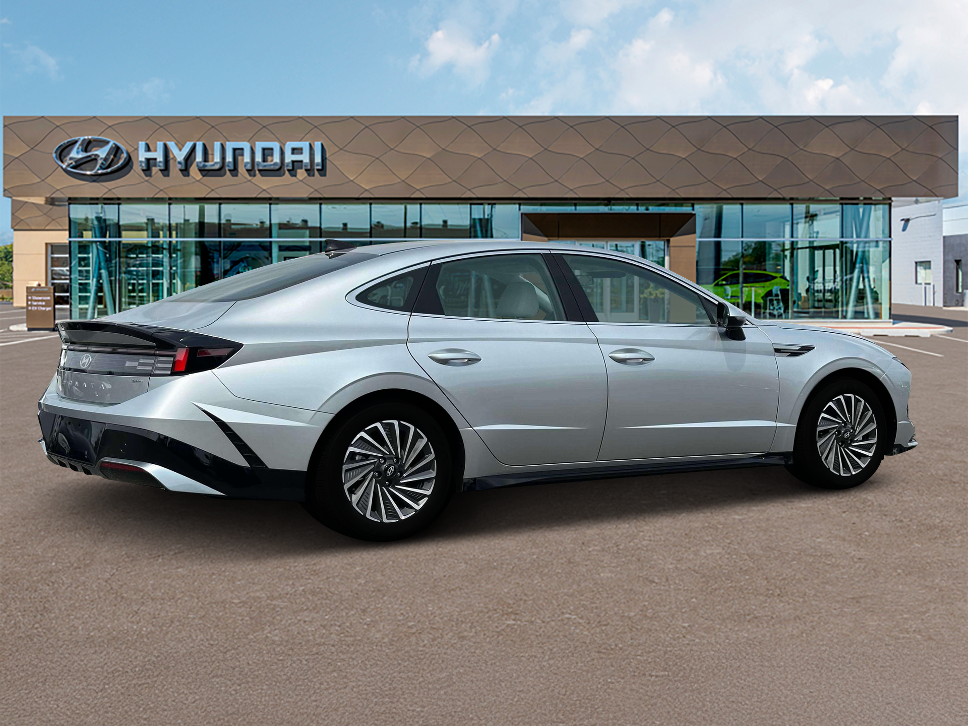 New Aero Silver 2025 Hyundai Sonata Hybrid Limited for Sale in