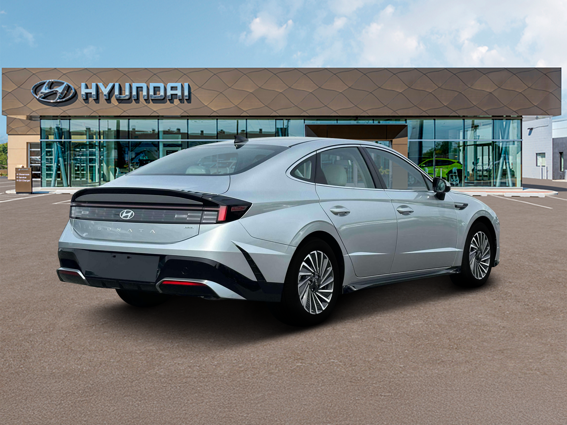 New Aero Silver 2025 Hyundai Sonata Hybrid Limited for Sale in