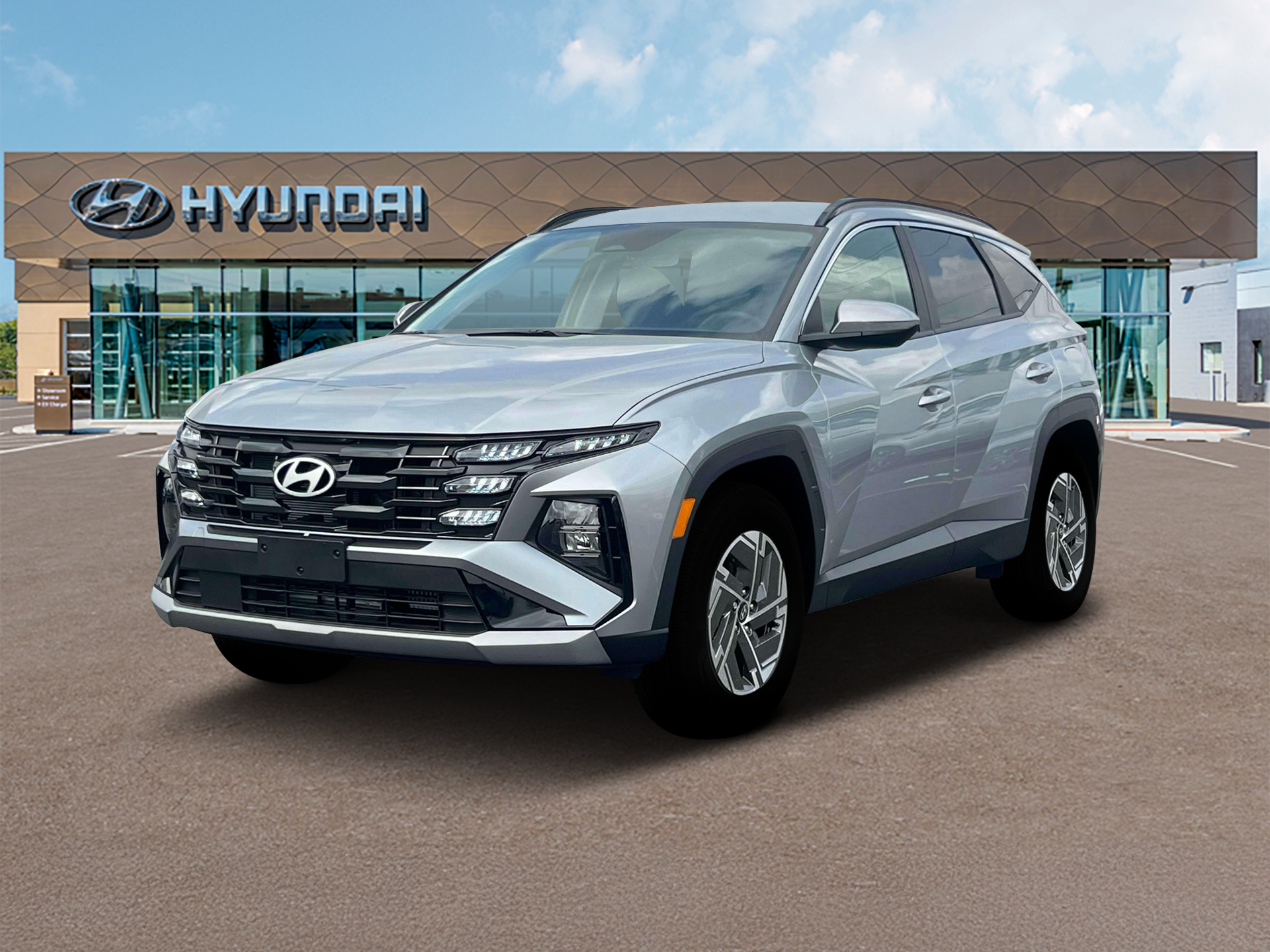 Available To Order Now: 2025 Hyundai Tucson Hybrid Blue