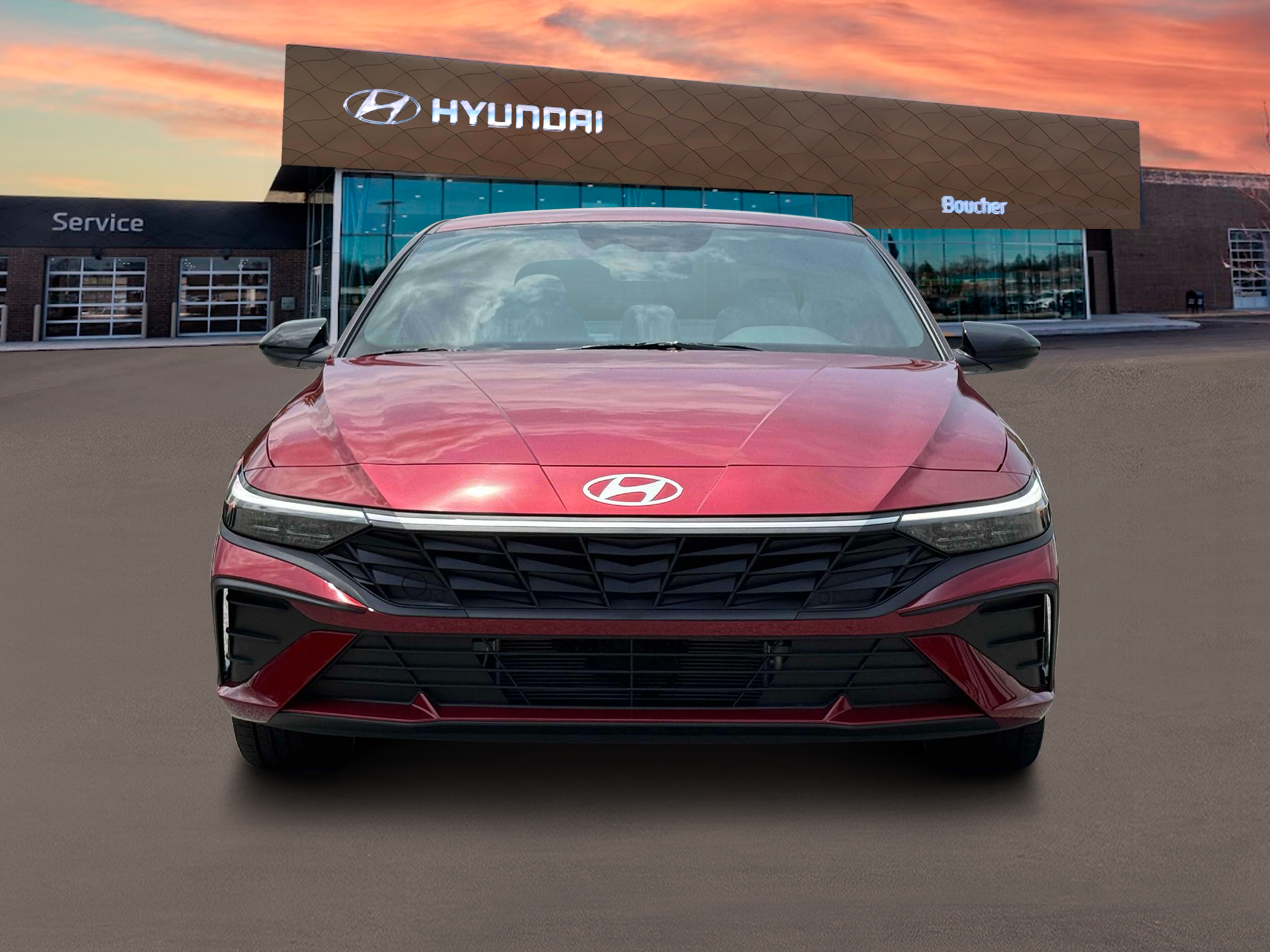New 2025 Ultimate Red Hyundai SEL Sport image 12