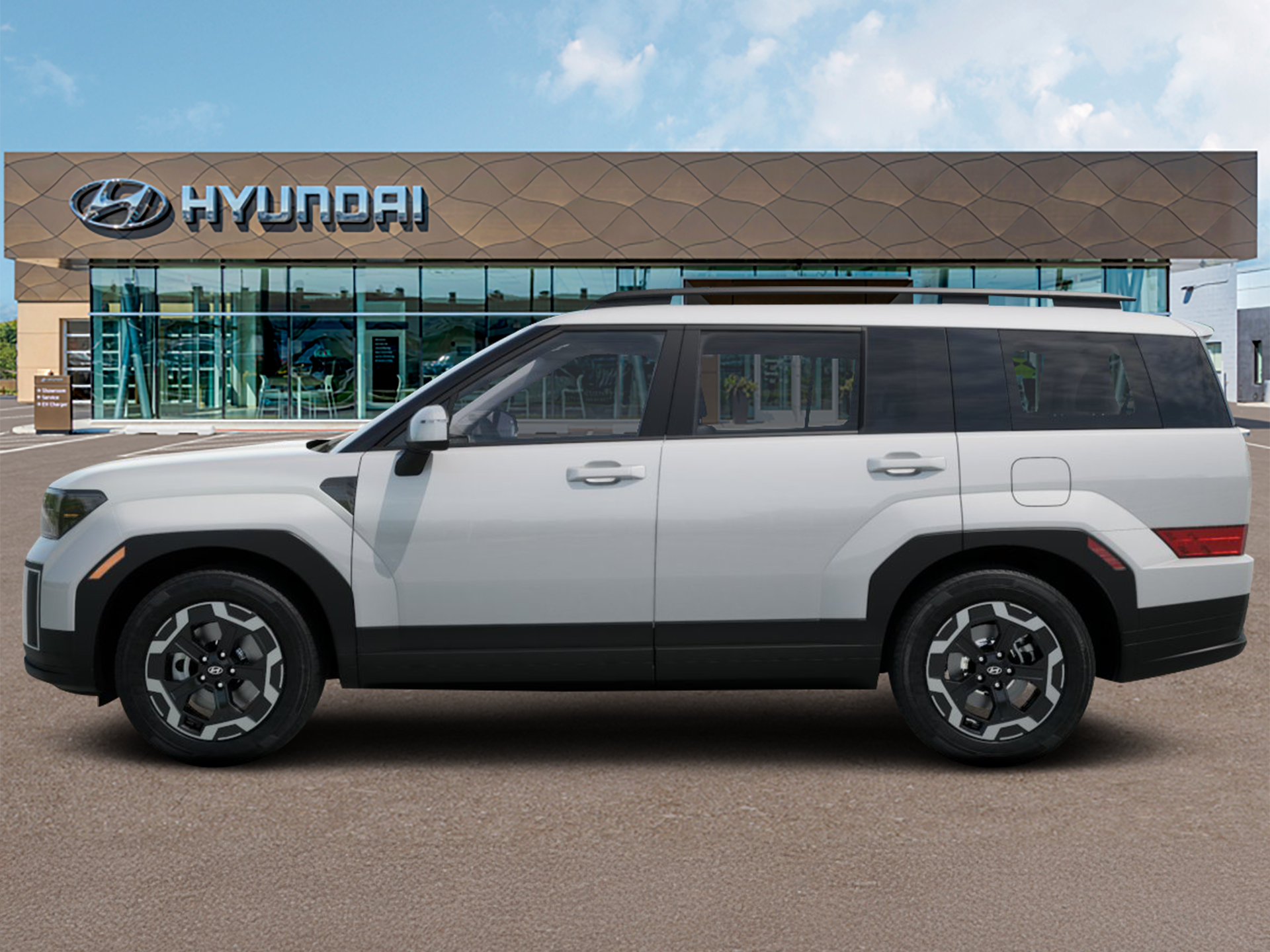 Serenity White 2026 Hyundai Santa Fe SEL AWD SUV / Crossover All-Wheel Drive 8-Speed Automatic