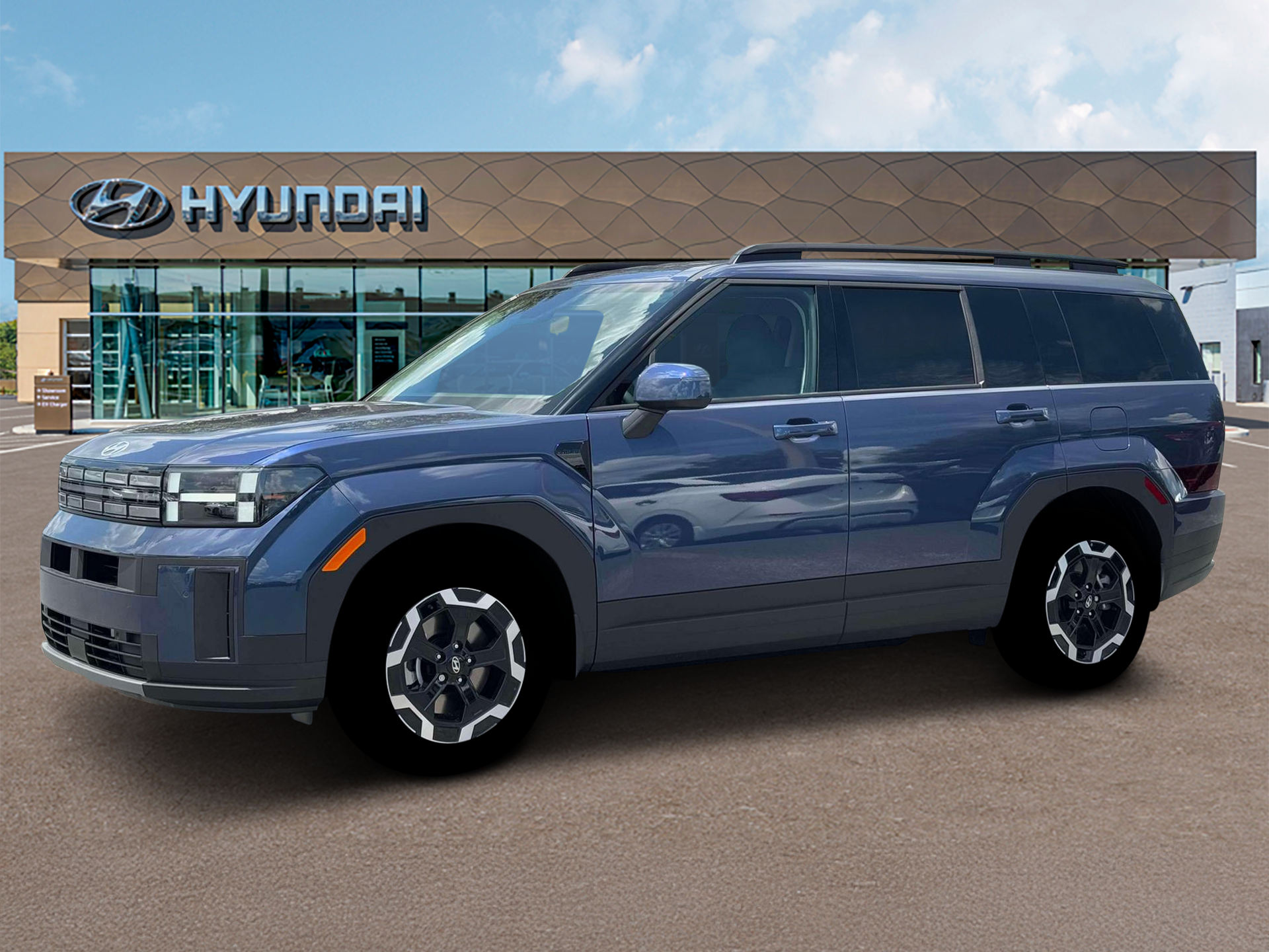 Atlantis Blue 2026 Hyundai Santa Fe SUV / Crossover Front-Wheel Drive 8-Speed Automatic