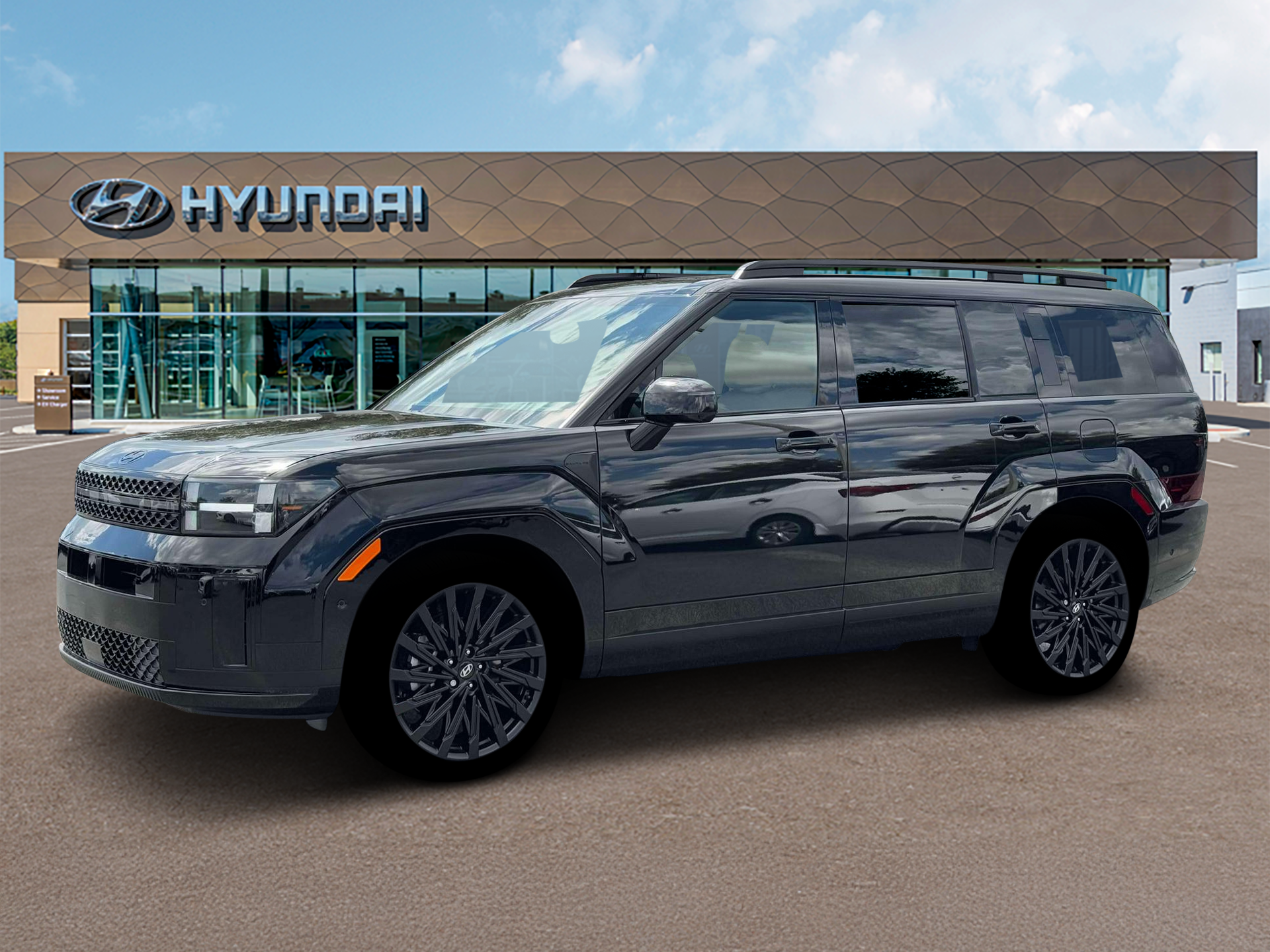 Phantom Black 2026 Hyundai Santa Fe SUV / Crossover Front-Wheel Drive 8-Speed Automatic