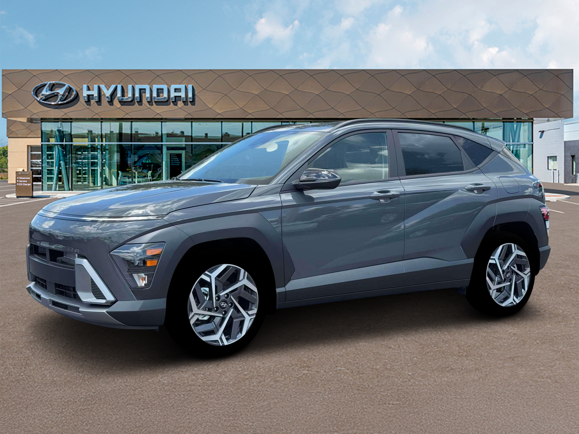 Ecotronic Gray Pearl 2026 Hyundai Kona SUV / Crossover Front-Wheel Drive 8-Speed Automatic