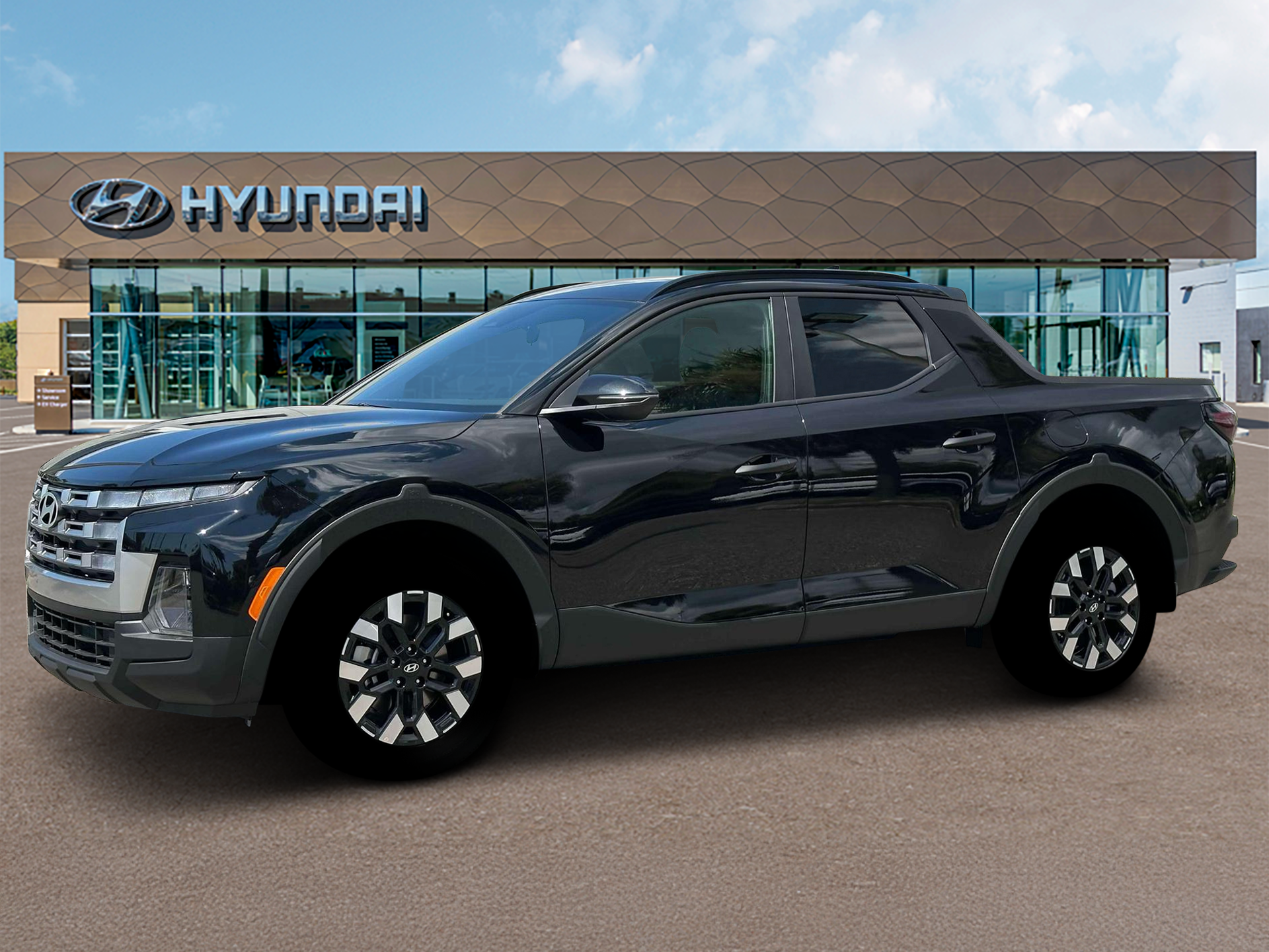 New 2026 Phantom Black HYUNDAI SEL FWD image 2