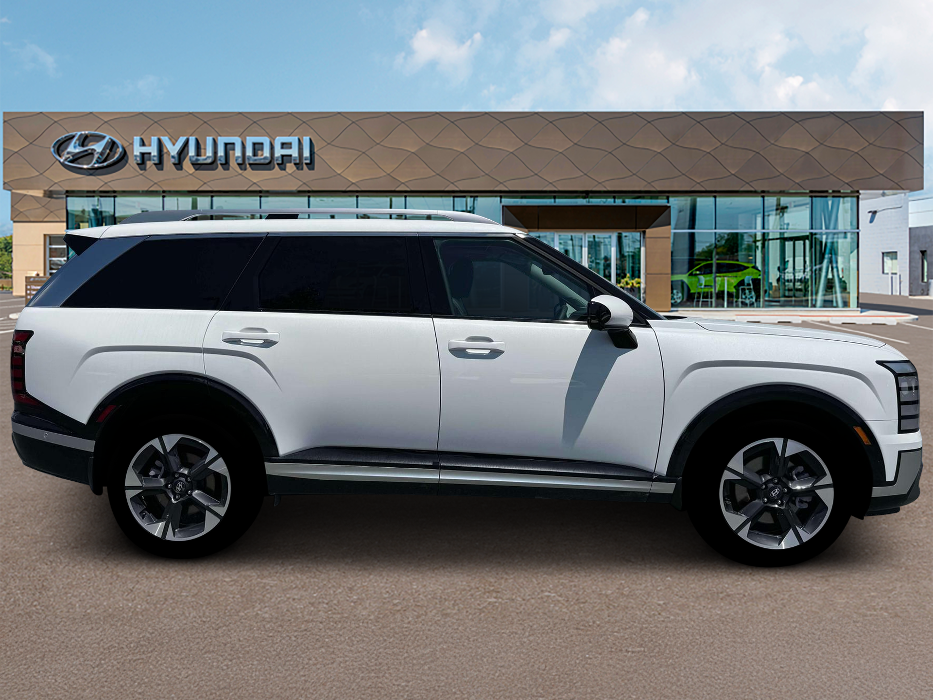 New 2026 White Pearl HYUNDAI Limited FWD image 8