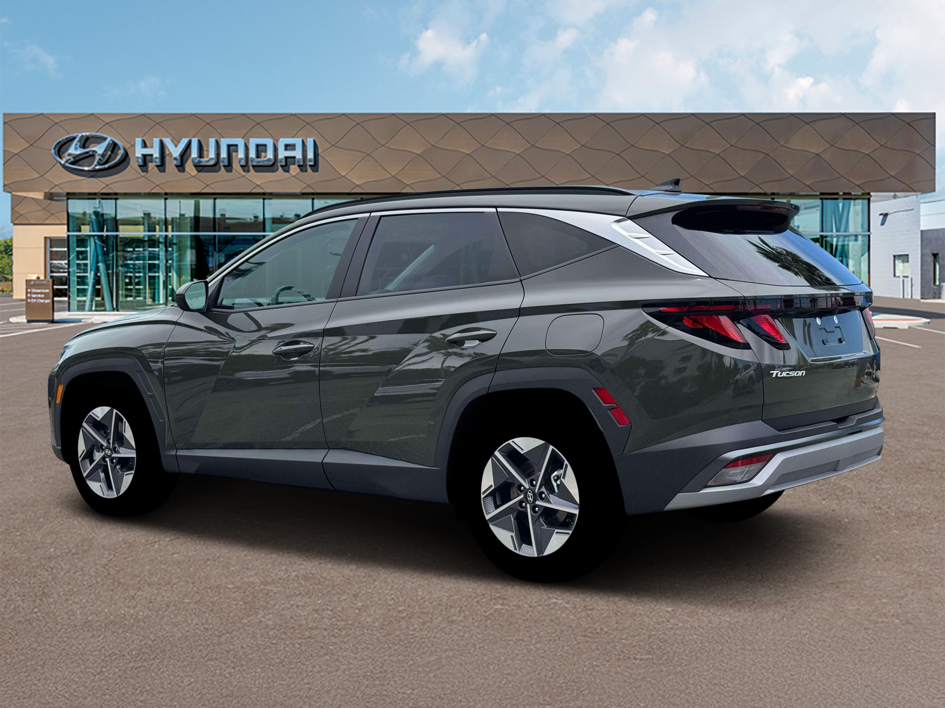 New 2026 Green HYUNDAI SEL FWD image 4