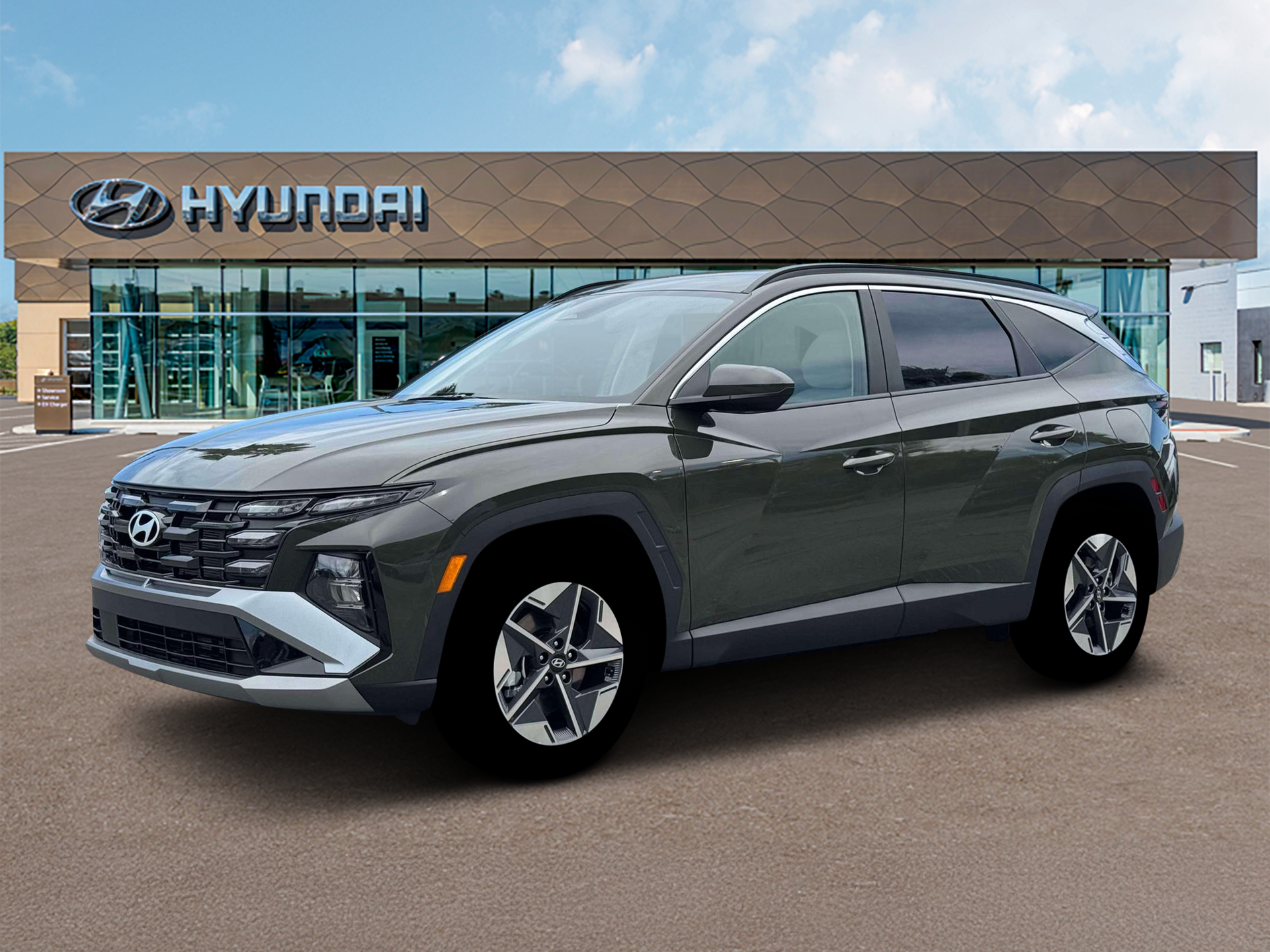 New 2026 Green HYUNDAI SEL FWD image 2