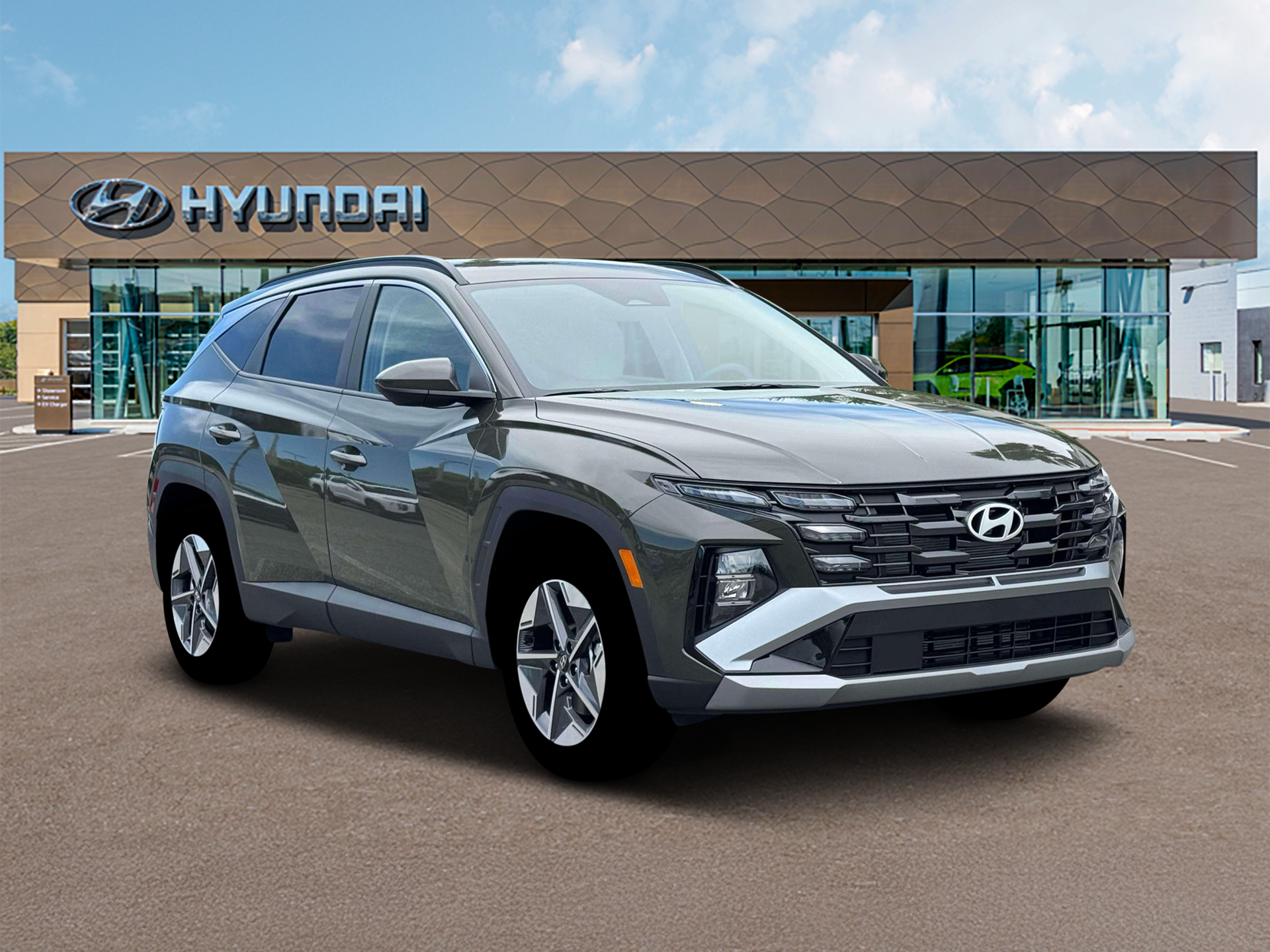 New 2026 Green HYUNDAI SEL FWD image 11
