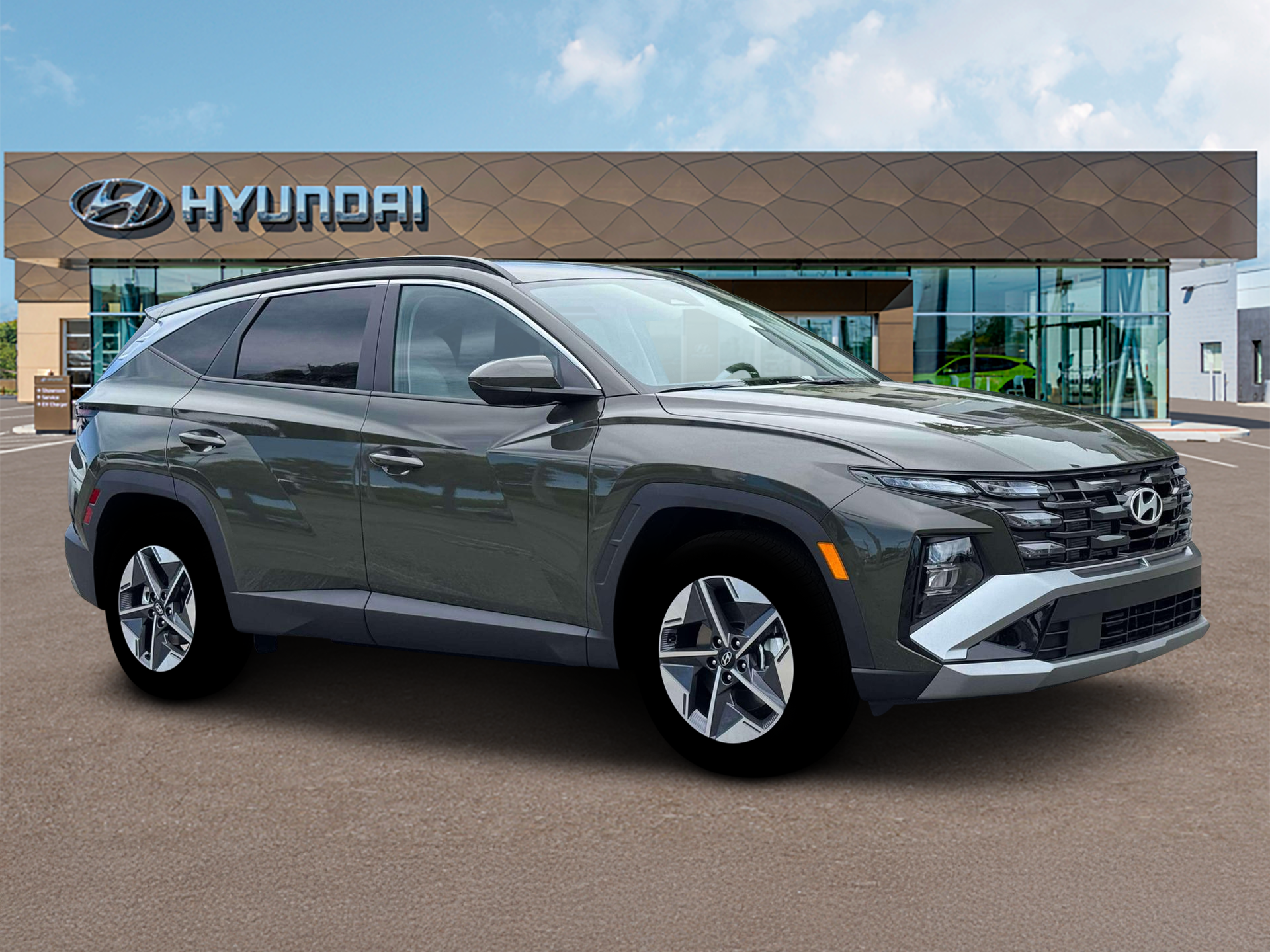New 2026 Green HYUNDAI SEL FWD image 10