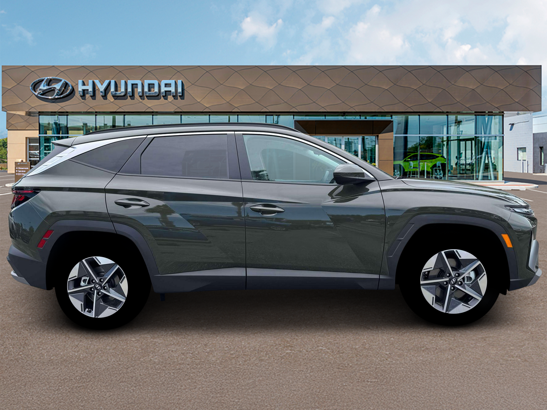 New 2026 Green HYUNDAI SEL FWD image 9