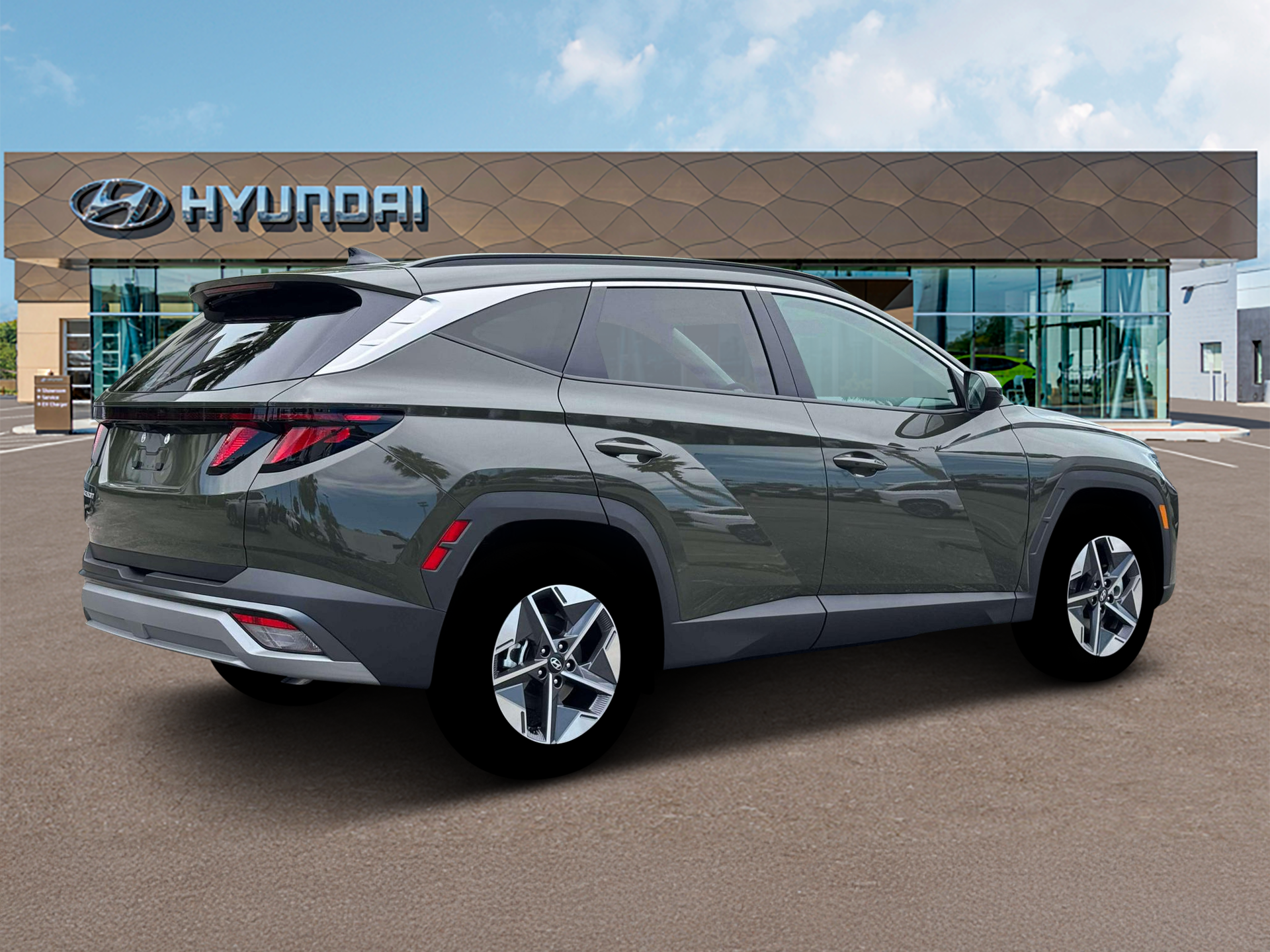 New 2026 Green HYUNDAI SEL FWD image 8