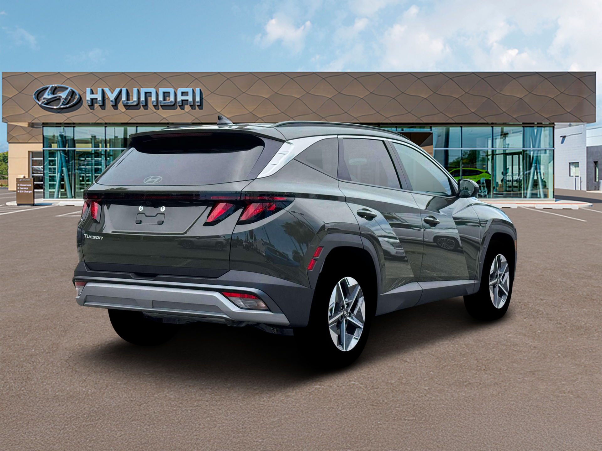 New 2026 Green HYUNDAI SEL FWD image 7