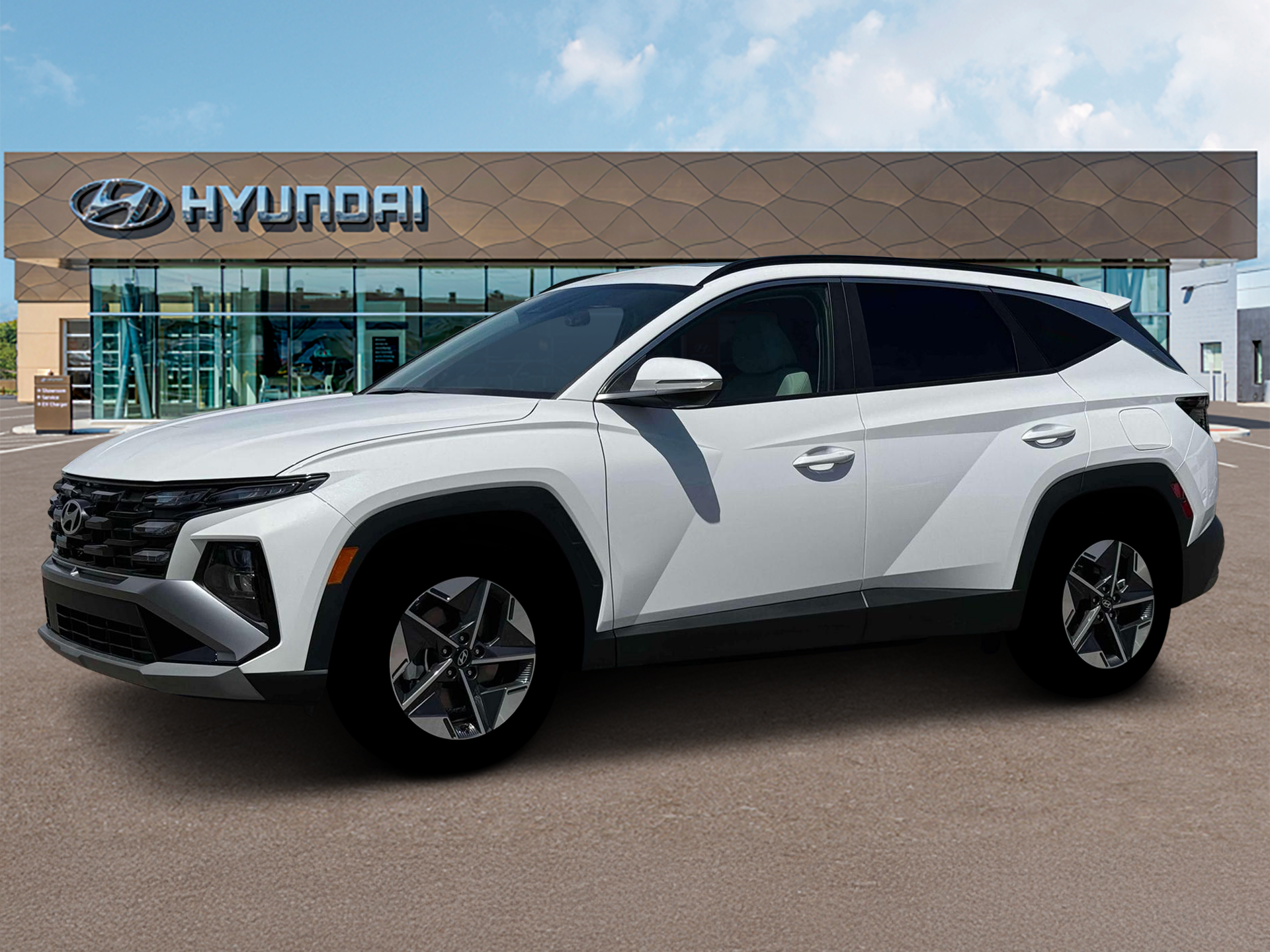Serenity White Pearl 2026 Hyundai Tucson SUV / Crossover Front-Wheel Drive 8-Speed Automatic