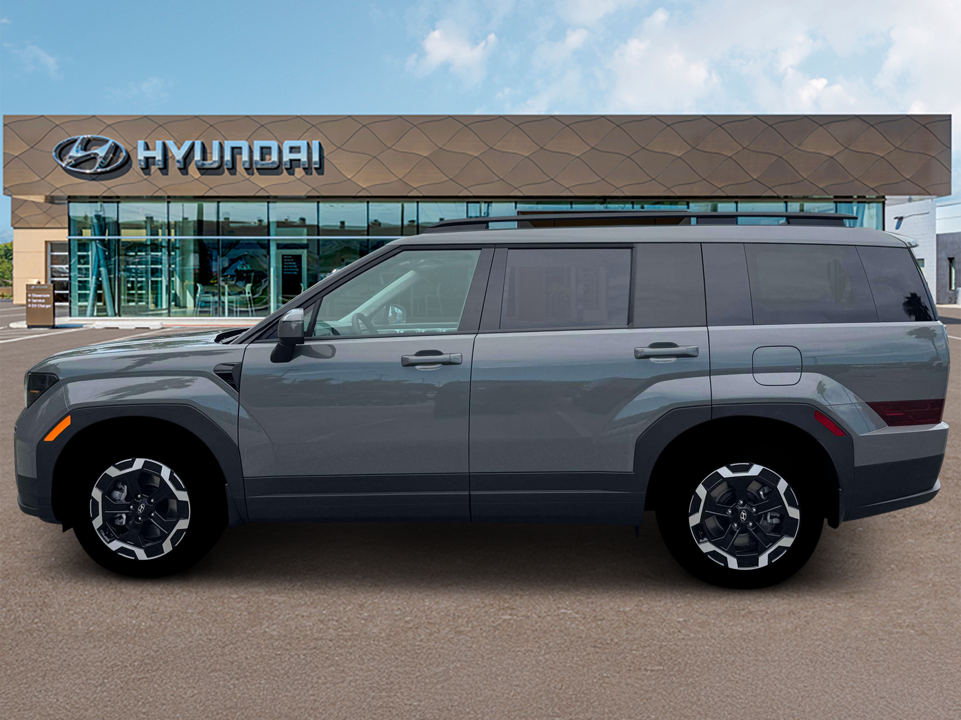 New 2026 Gray Hyundai SEL FWD image 3