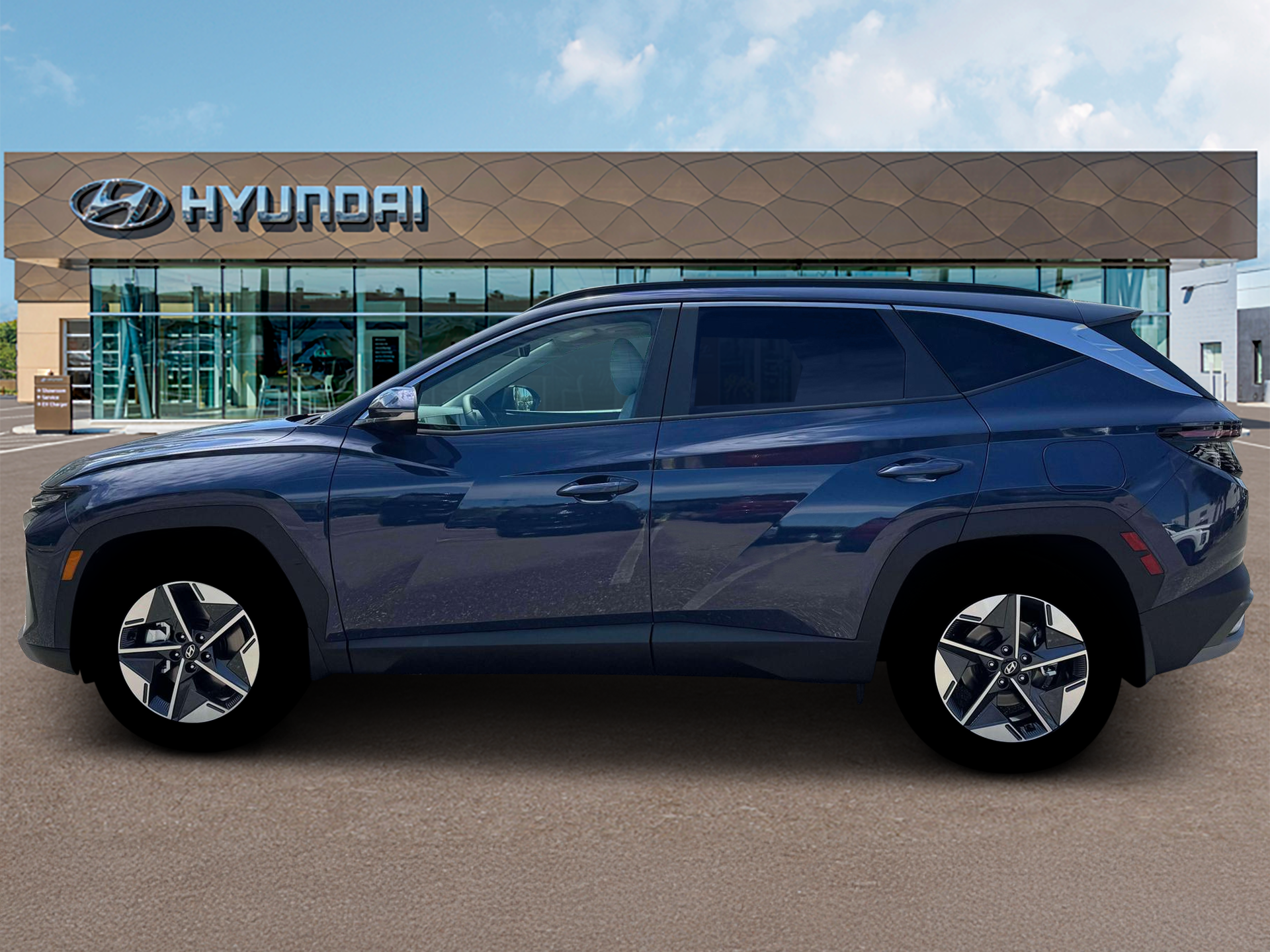 New 2026 Blue HYUNDAI SEL Premium FWD image 3