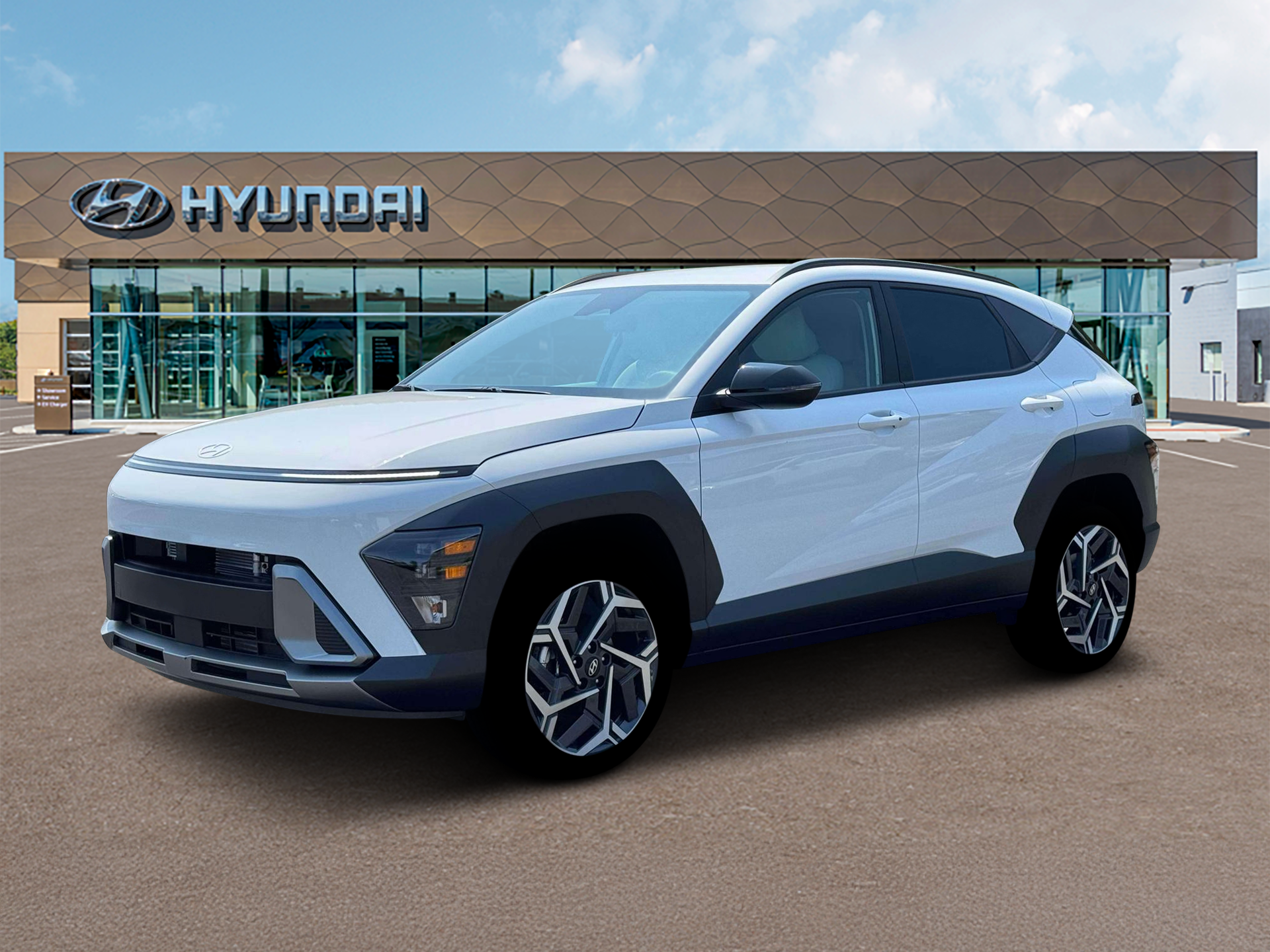 Atlas White 2026 Hyundai Kona SEL Premium FWD SUV / Crossover Front-Wheel Drive 8-Speed Automatic