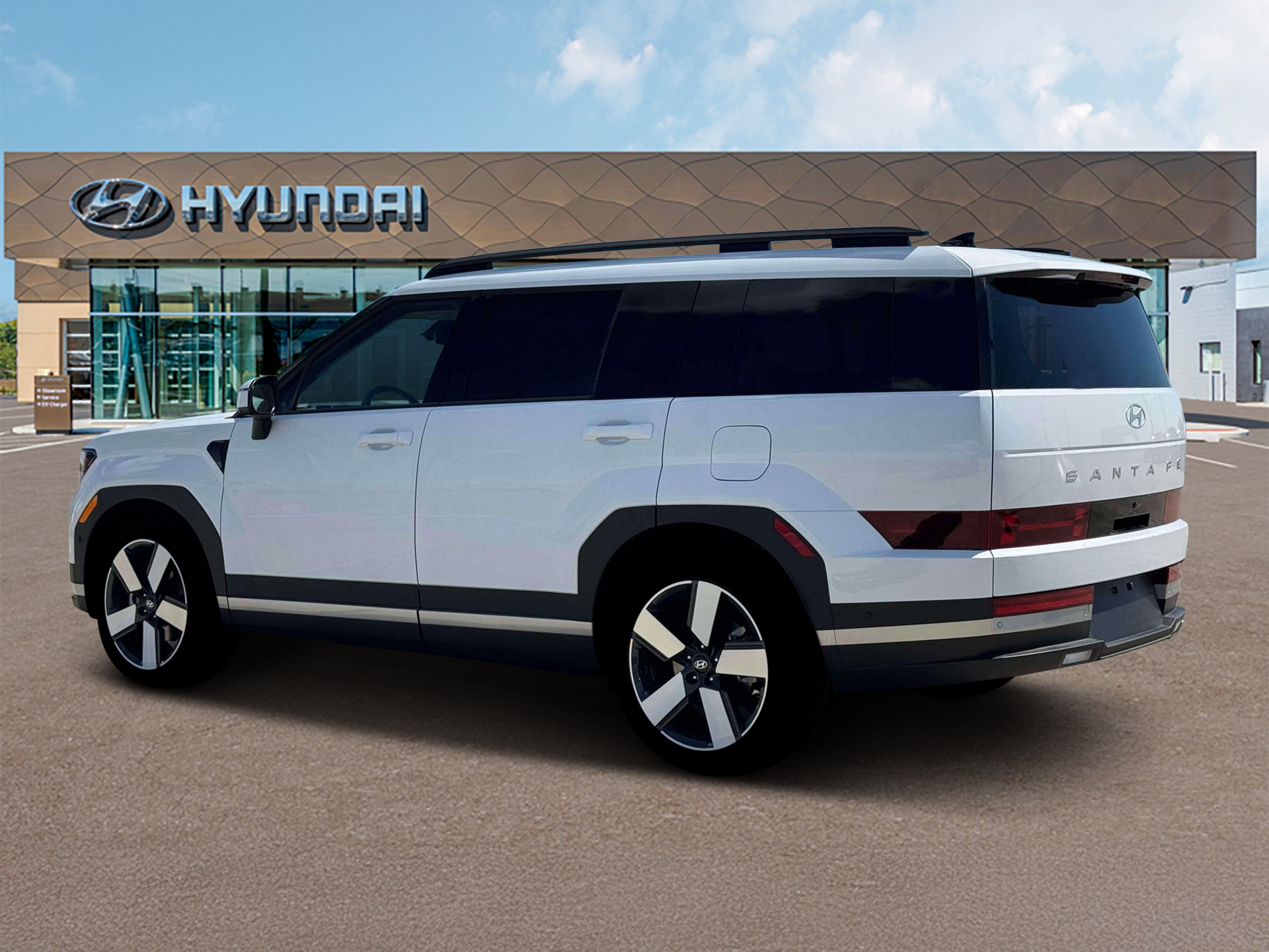 New 2026 White HYUNDAI Limited FWD image 4