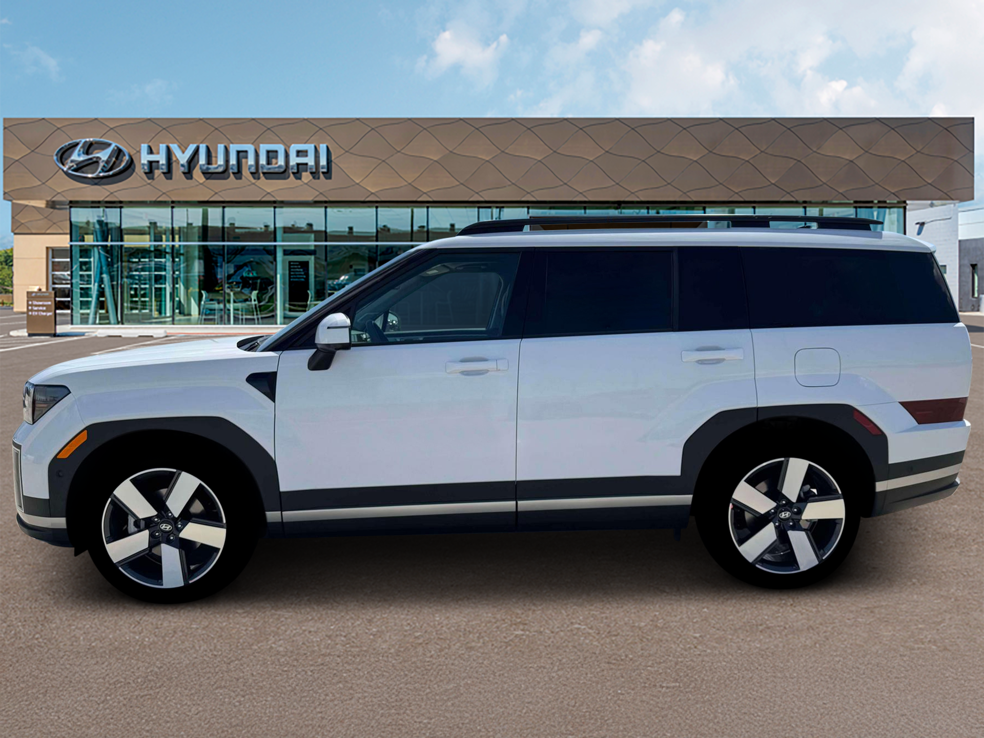 New 2026 White HYUNDAI Limited FWD image 3