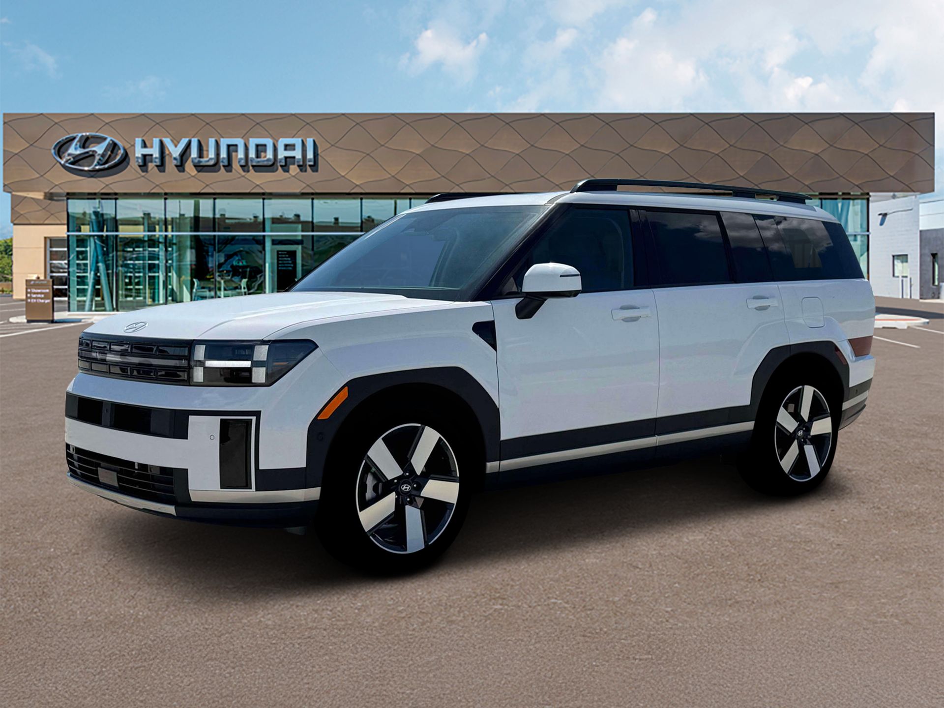 New 2026 White HYUNDAI Limited FWD image 2