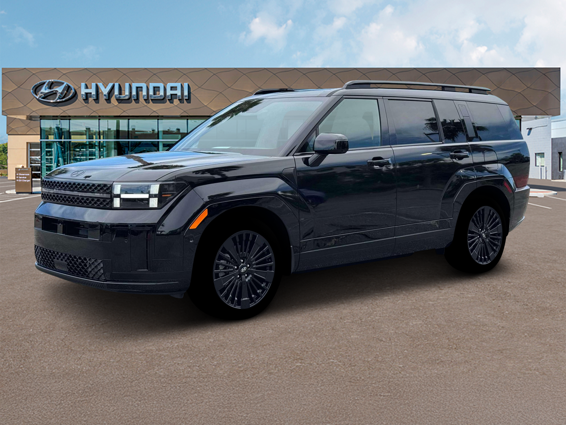 Phantom Black 2026 Hyundai Santa Fe Hybrid SUV / Crossover All-Wheel Drive 6-Speed Automatic