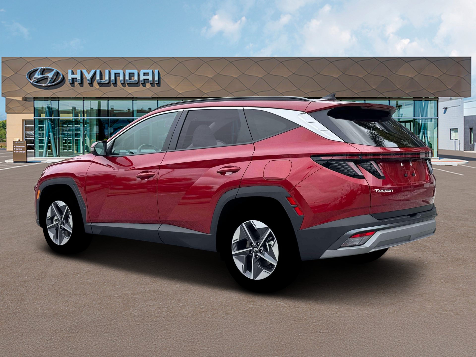 New 2026 Red Hyundai SEL Premium FWD image 4