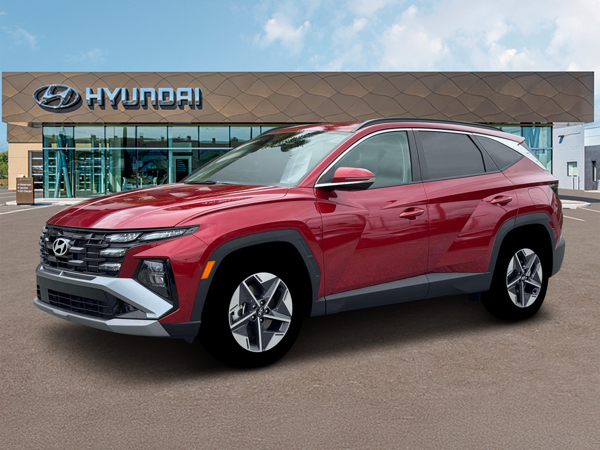 New 2026 Red Hyundai SEL Premium FWD image 2