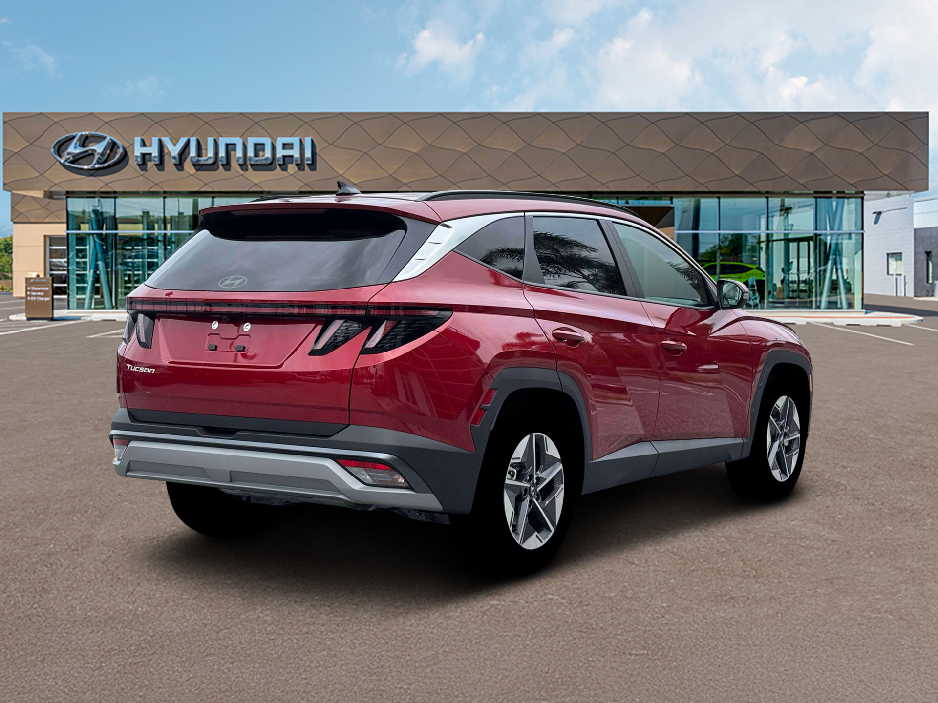 New 2026 Red Hyundai SEL Premium FWD image 7