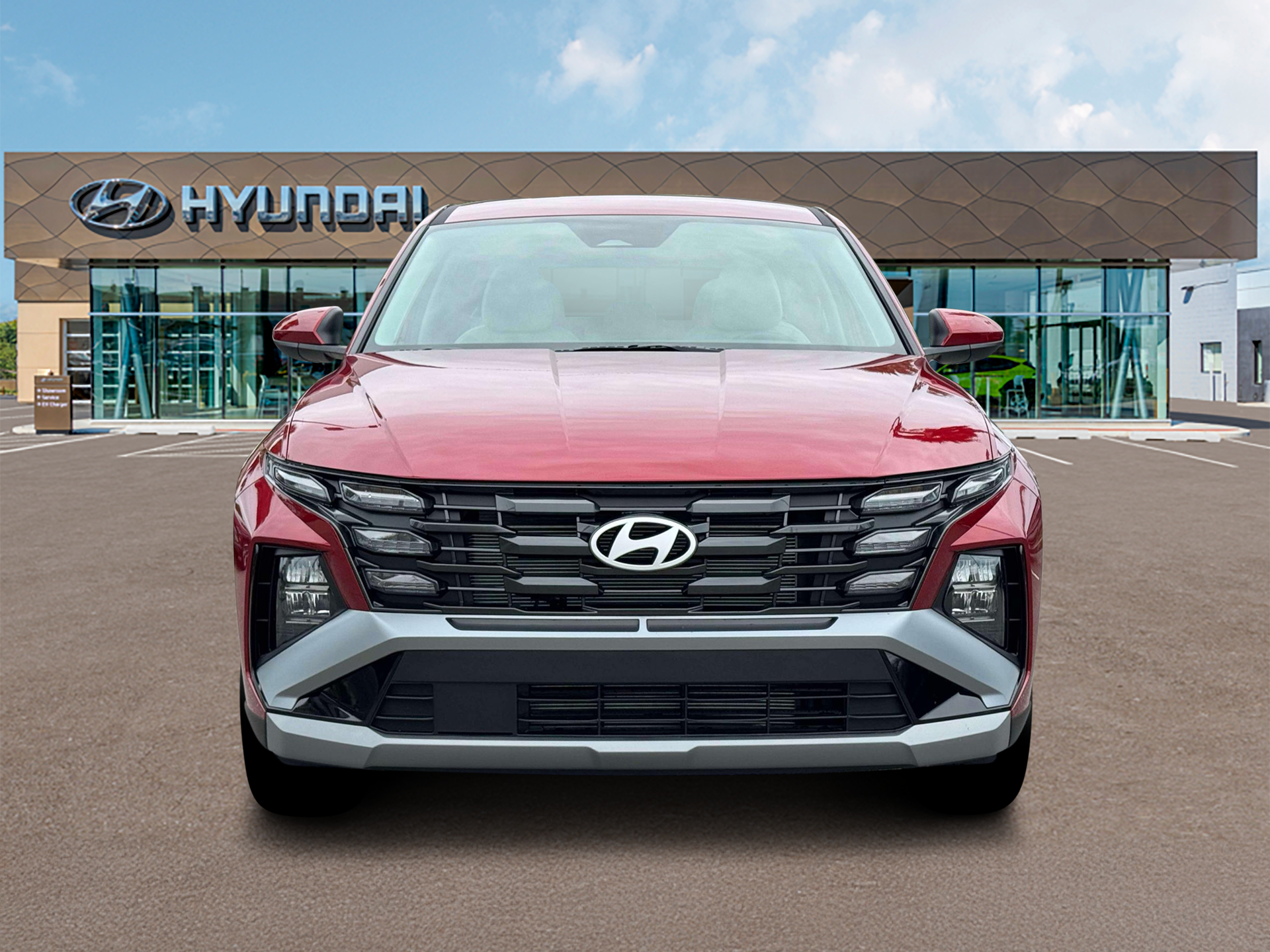 New 2026 Red HYUNDAI SE FWD image 12