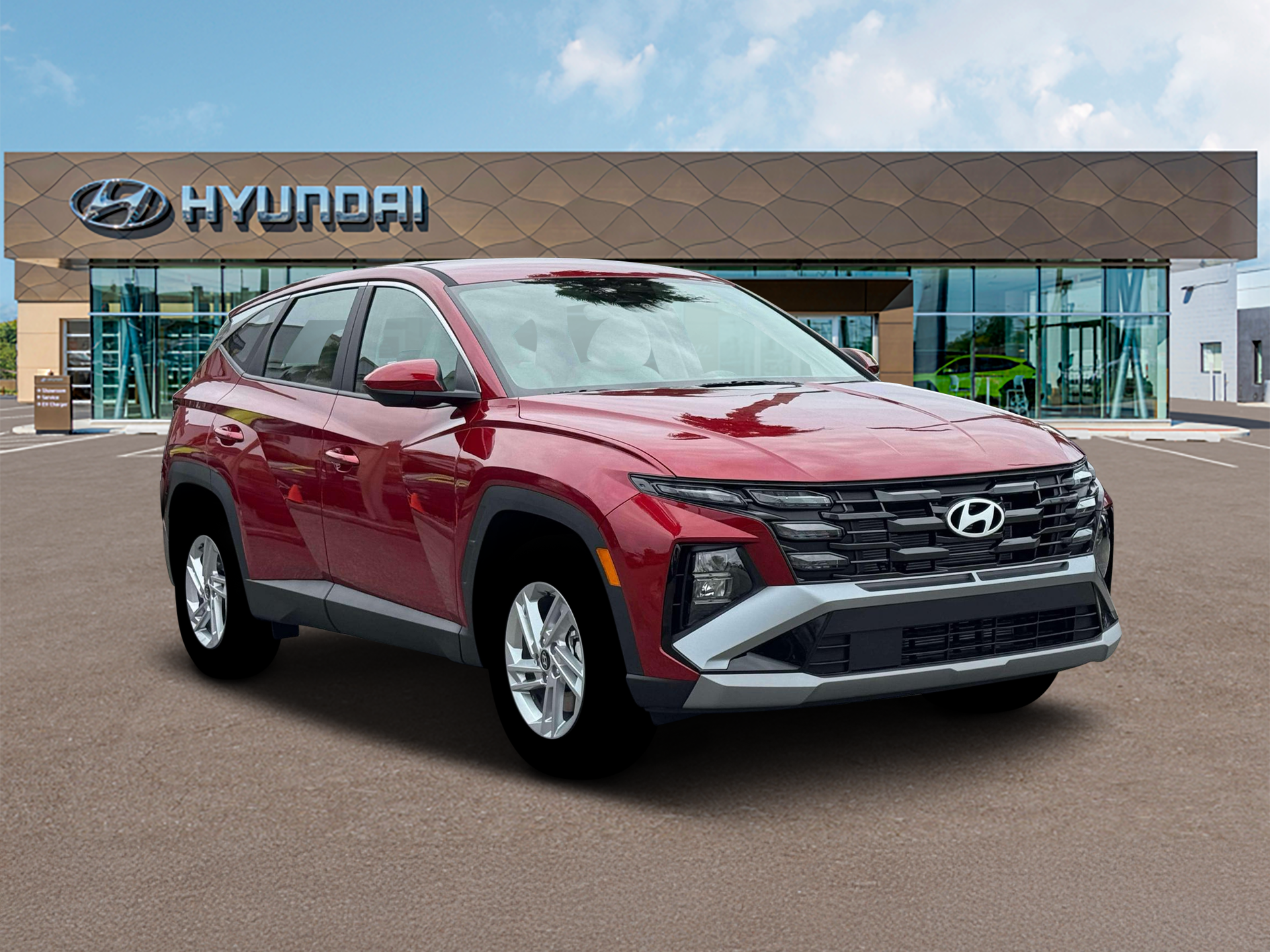 New 2026 Red HYUNDAI SE FWD image 11