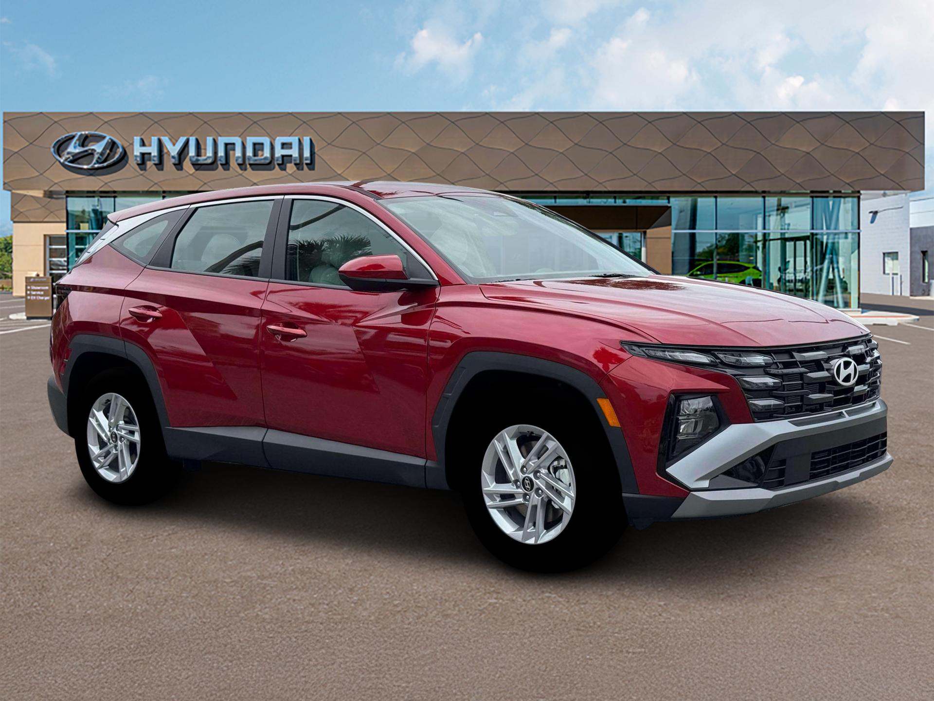 New 2026 Red HYUNDAI SE FWD image 10