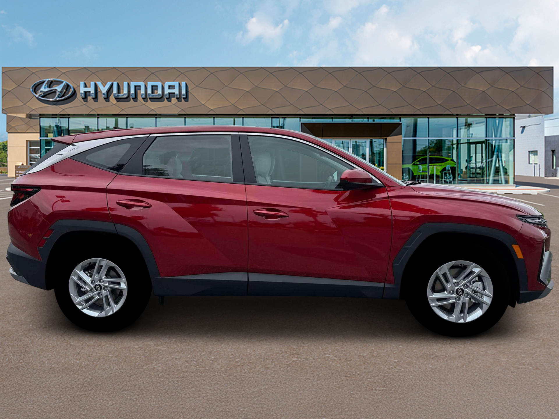 New 2026 Red HYUNDAI SE FWD image 9