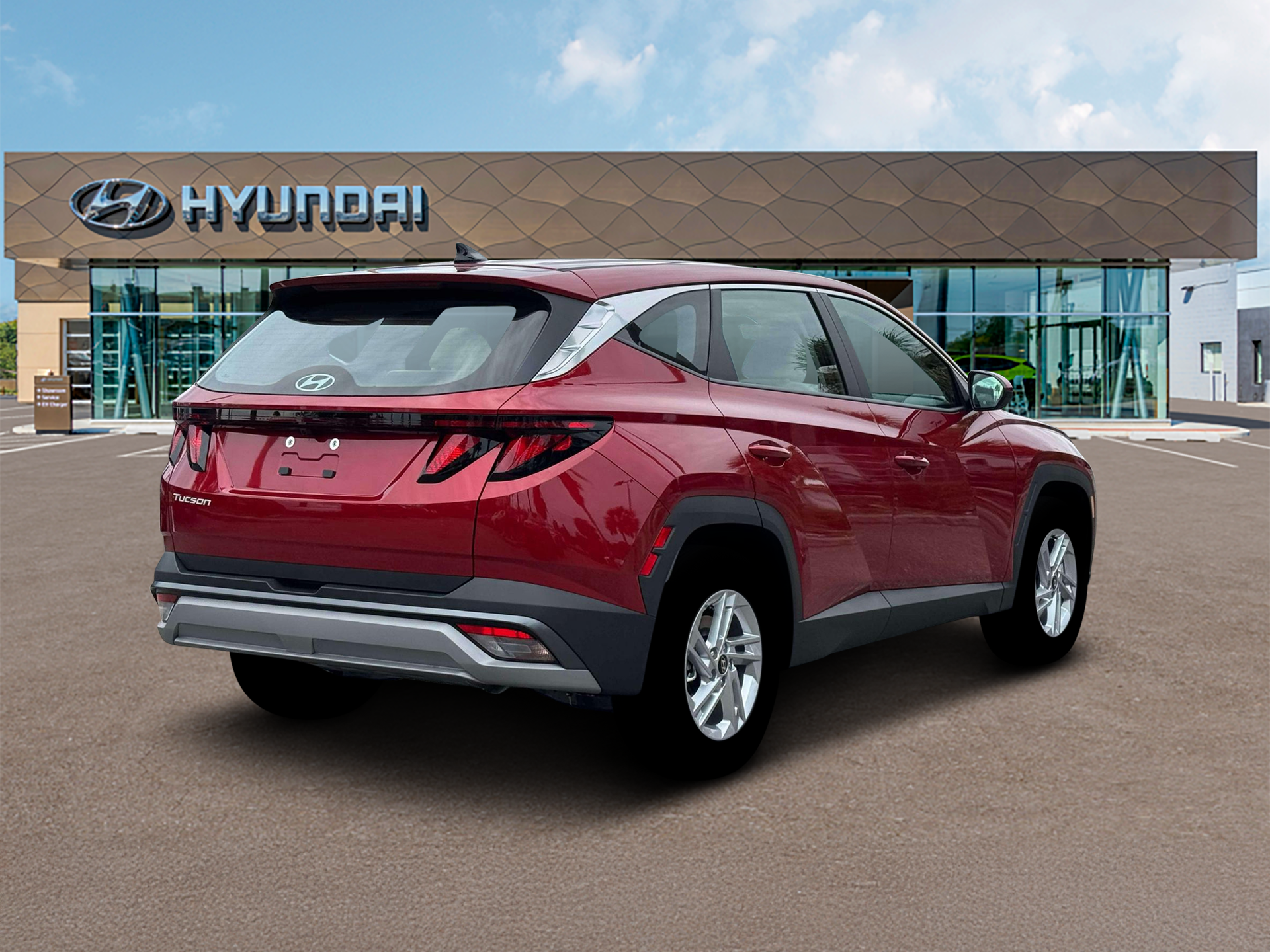 New 2026 Red HYUNDAI SE FWD image 7