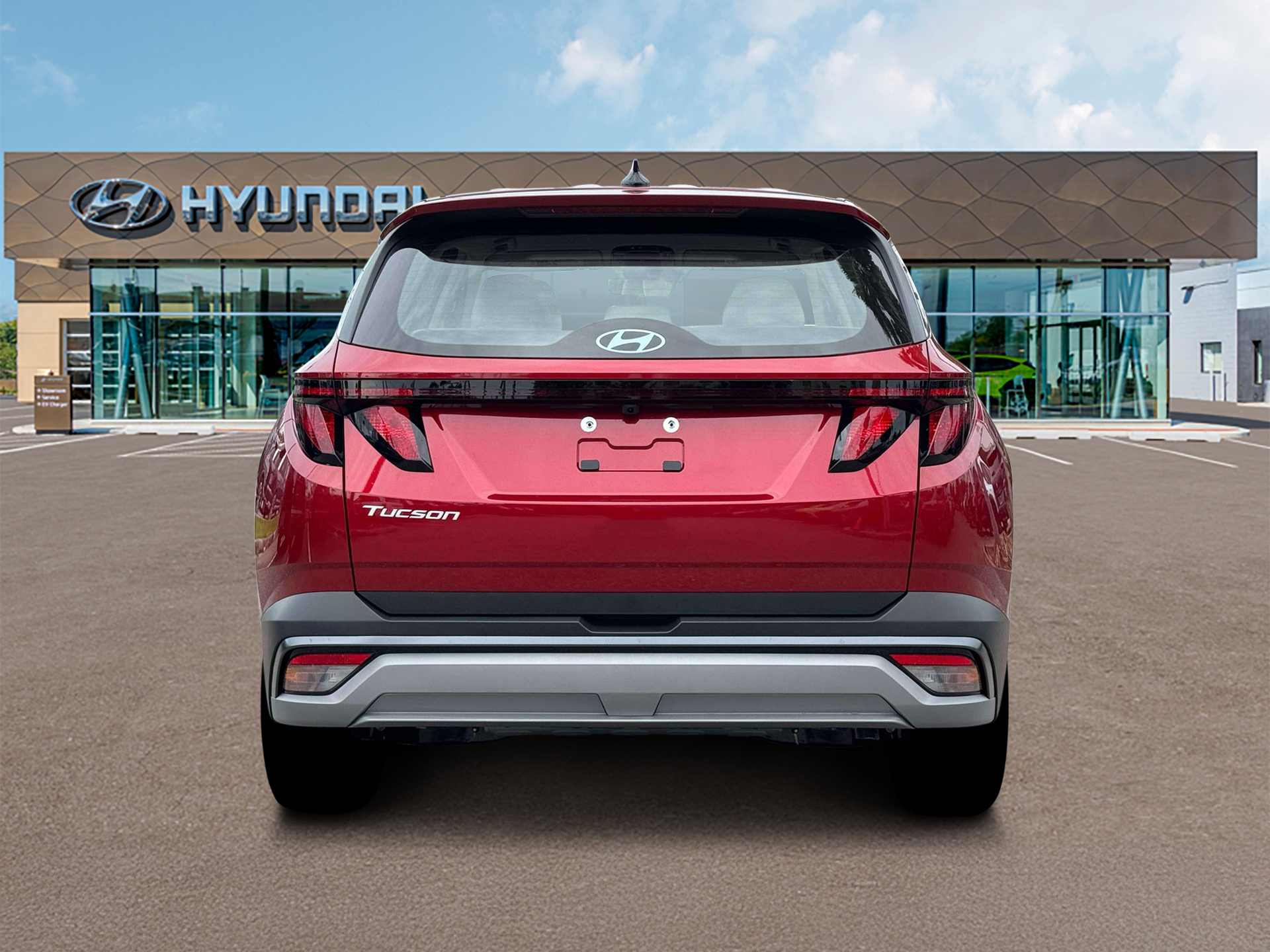 New 2026 Red HYUNDAI SE FWD image 6