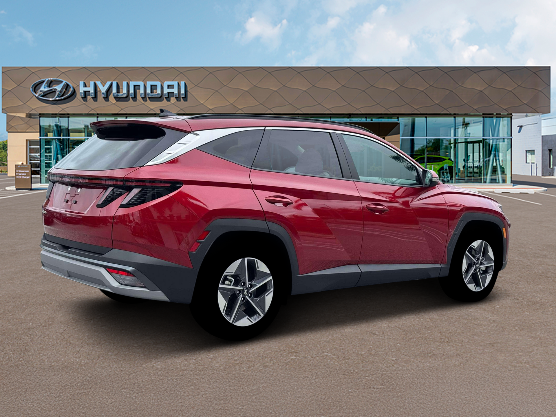 New 2026 Red Hyundai SEL Premium FWD image 8