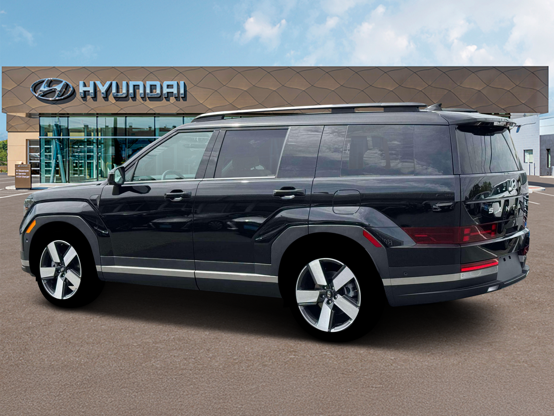 New 2026 Black HYUNDAI Limited FWD image 4