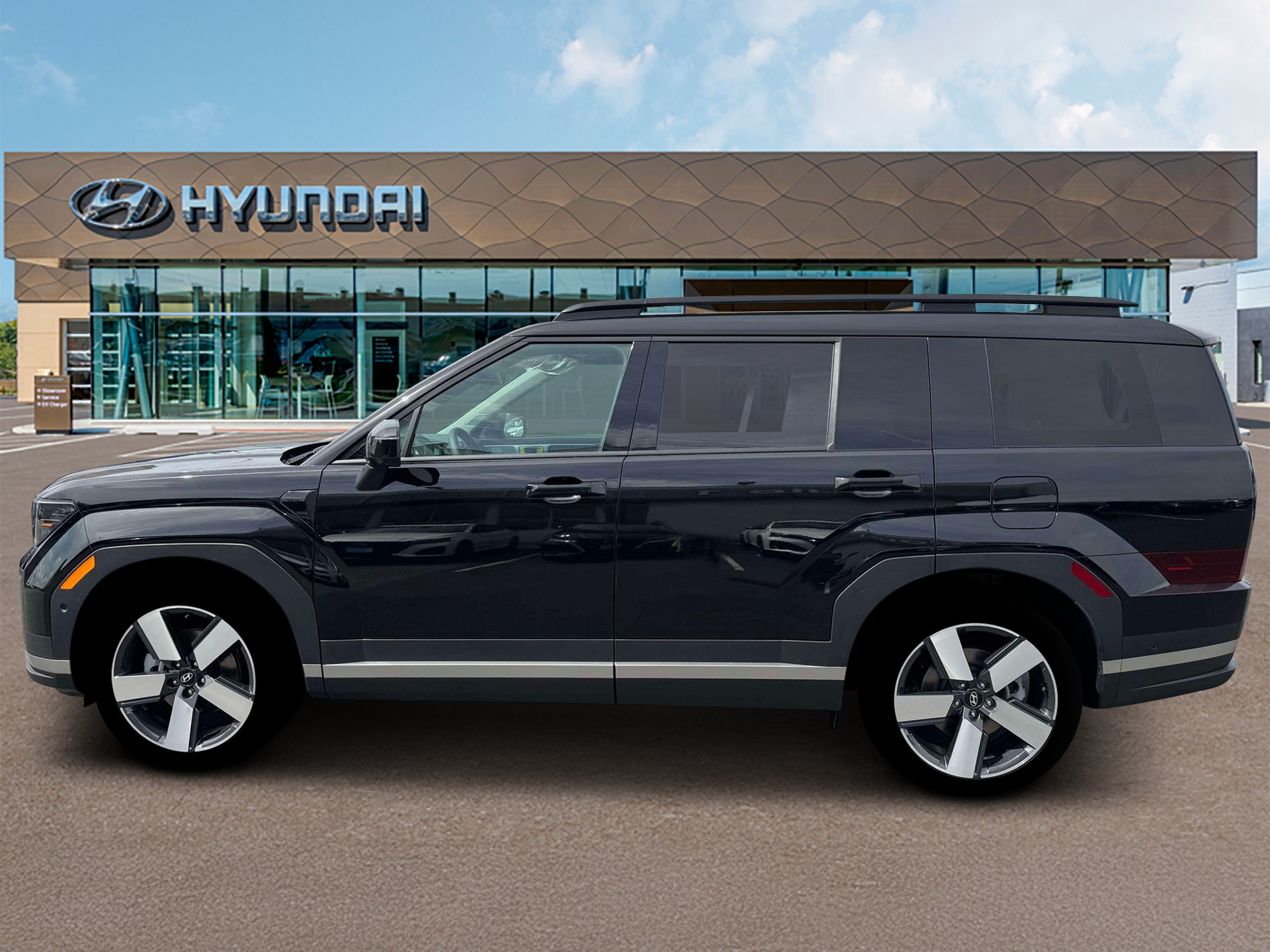 New 2026 Black HYUNDAI Limited FWD image 3
