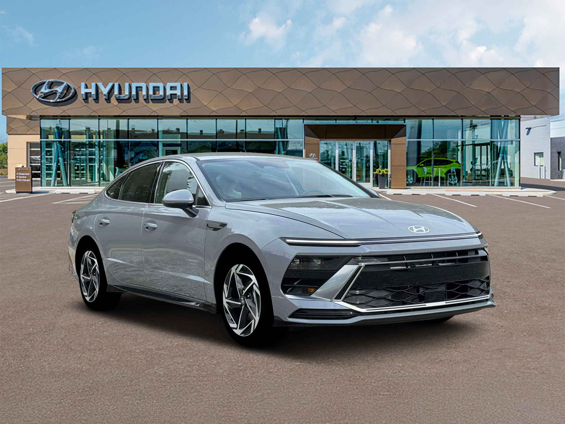 New 2026 Blue Hyundai SEL Sport image 11