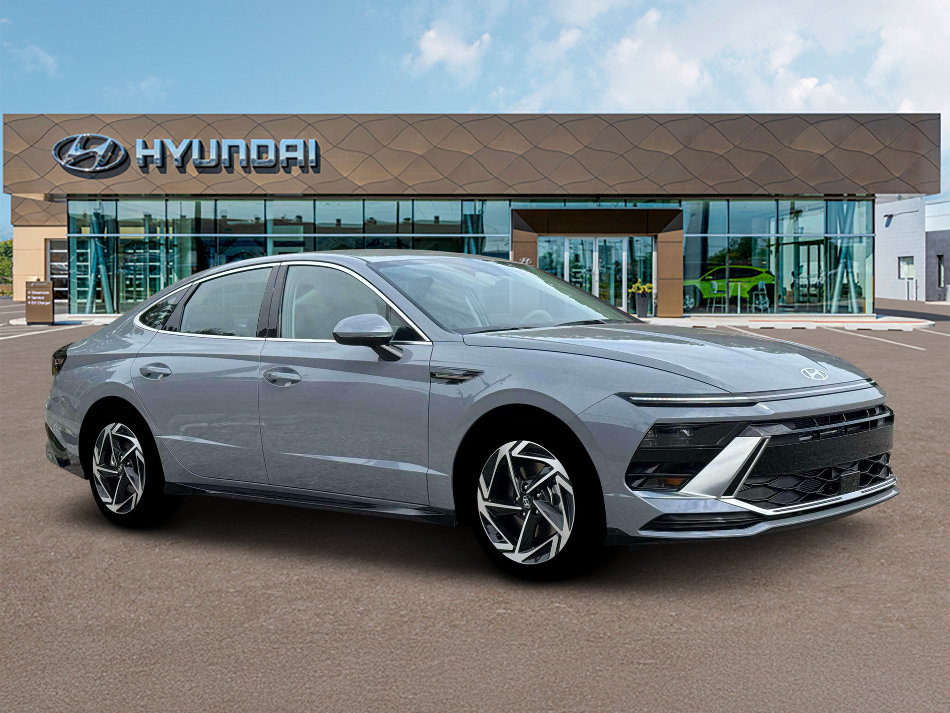 New 2026 Blue Hyundai SEL Sport image 10