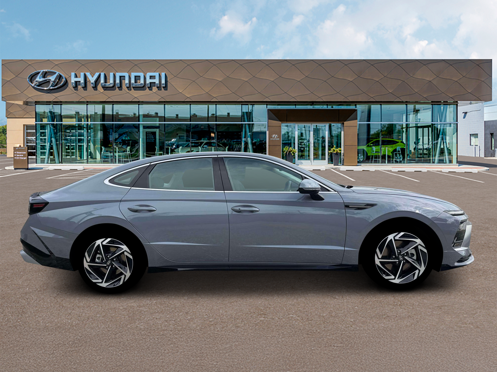 New 2026 Blue Hyundai SEL Sport image 9